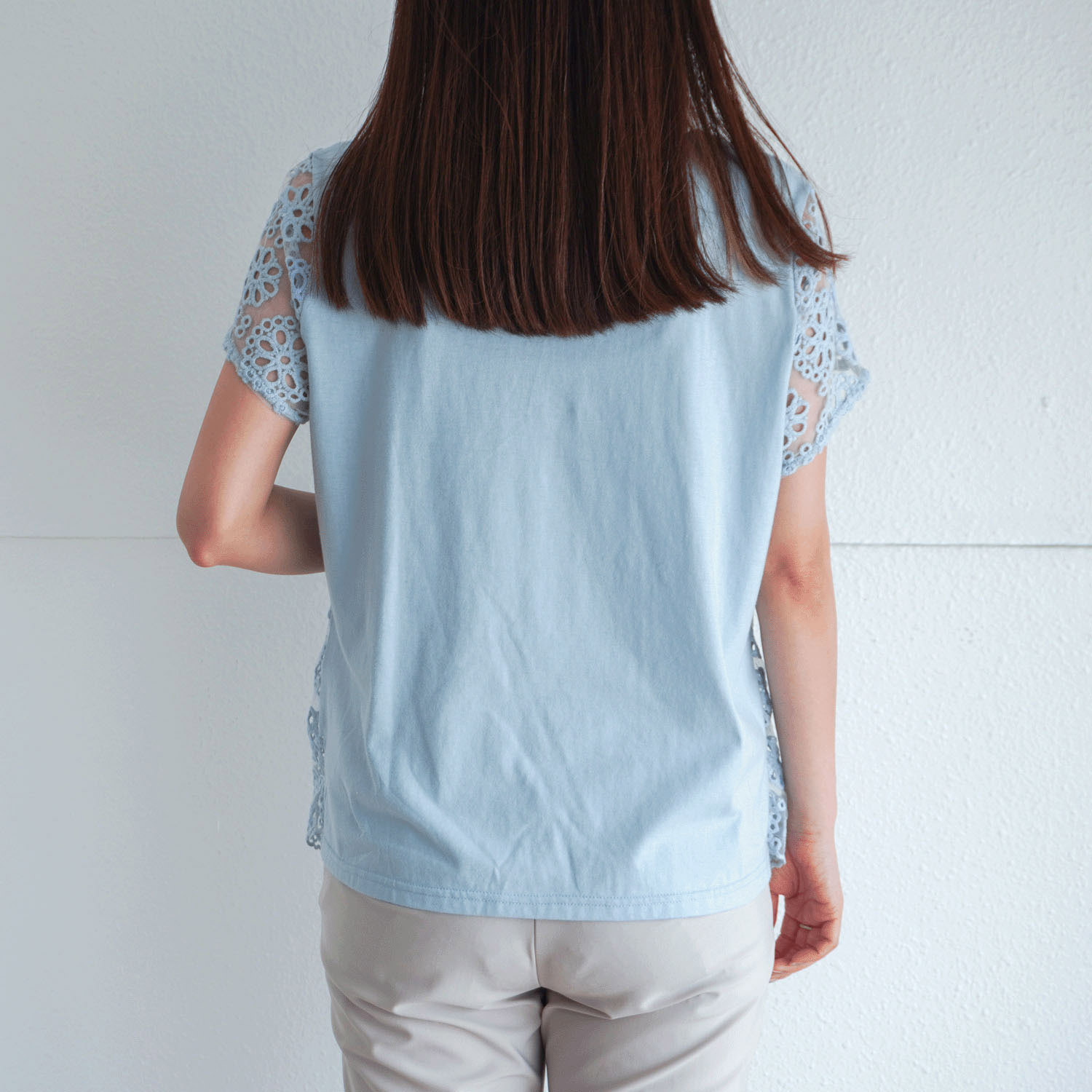 刺繍レースカットソー - 画像11