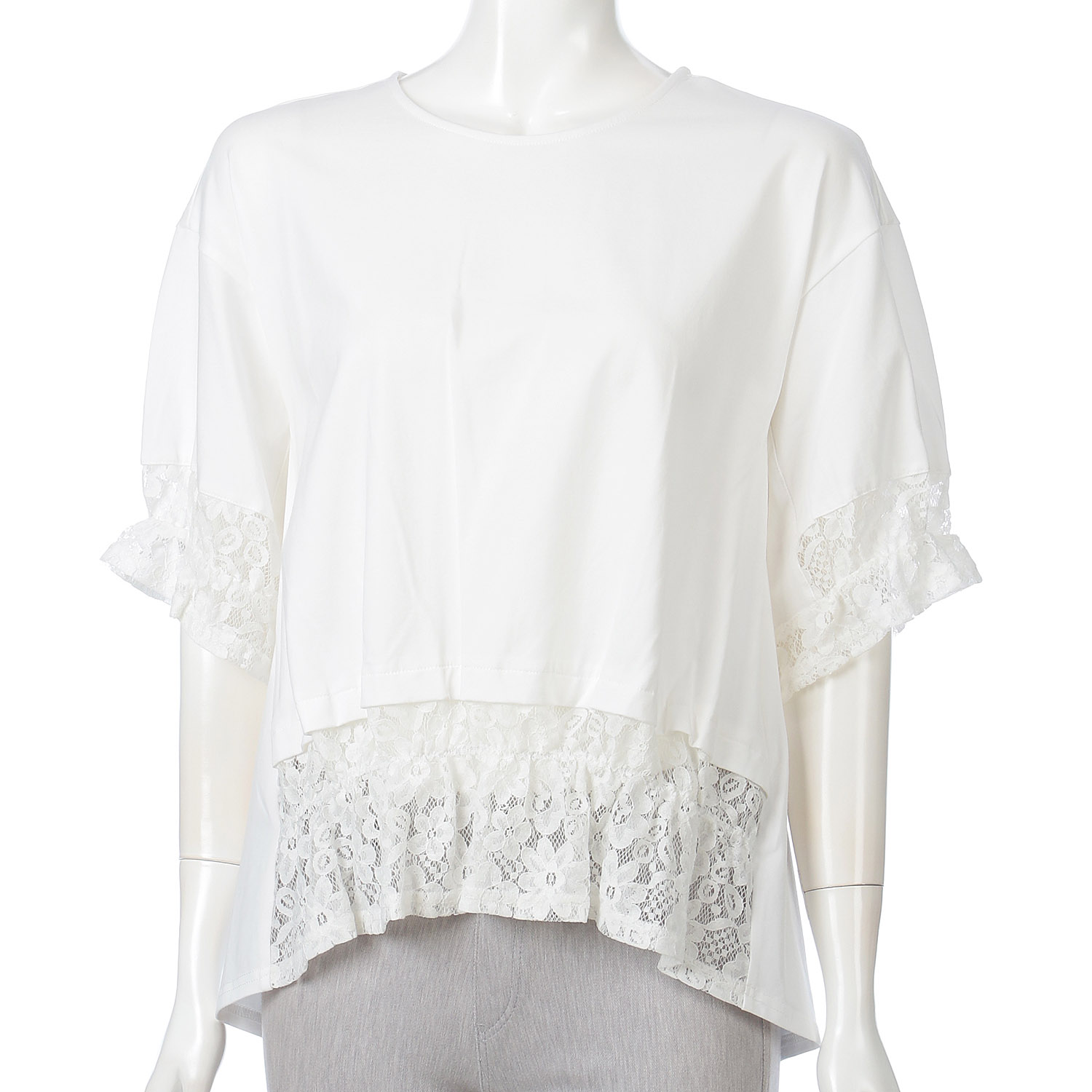 レース使いチュニック