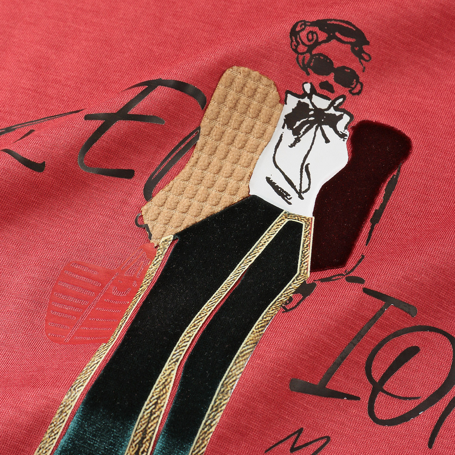 綿モダールサイドボタンフロッキープルオーバー - 画像7