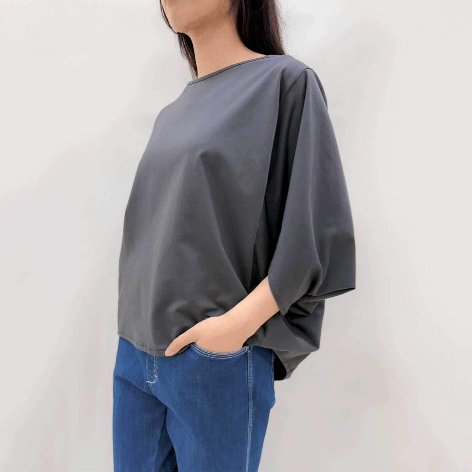 ドルマンスリーブカットソー - 画像6