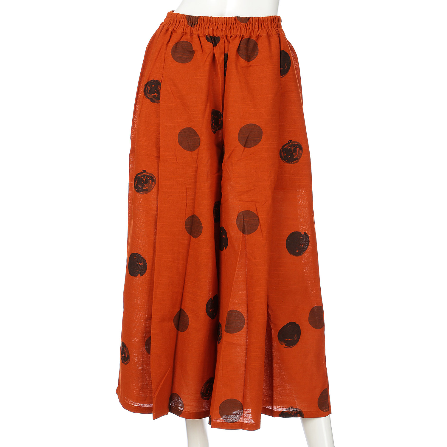 ケトレード ドットプリントワイドパンツ - 画像5