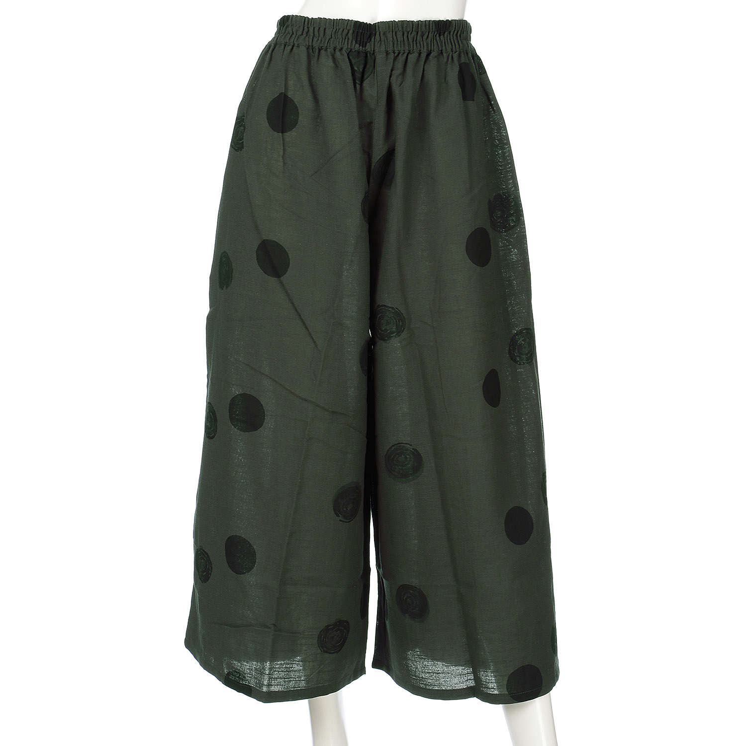 ケトレード ドットプリントワイドパンツ - 画像8