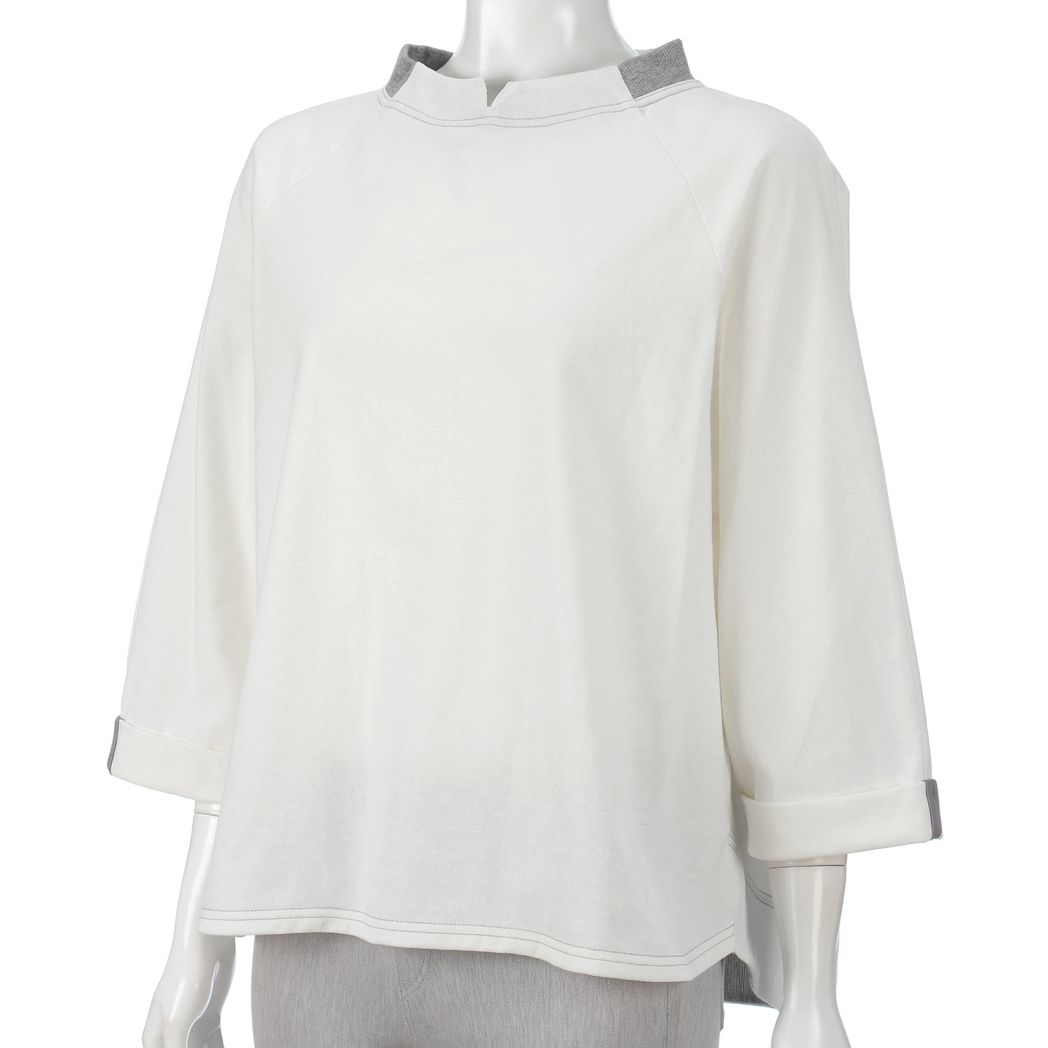 アトリエ雅 配色プルオーバー - 画像3