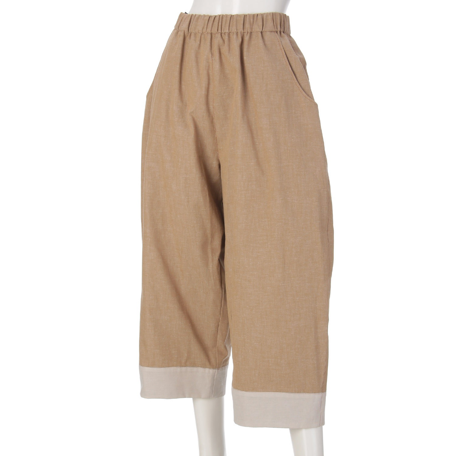 アトリエ雅 バレルレッグパンツ - 画像1