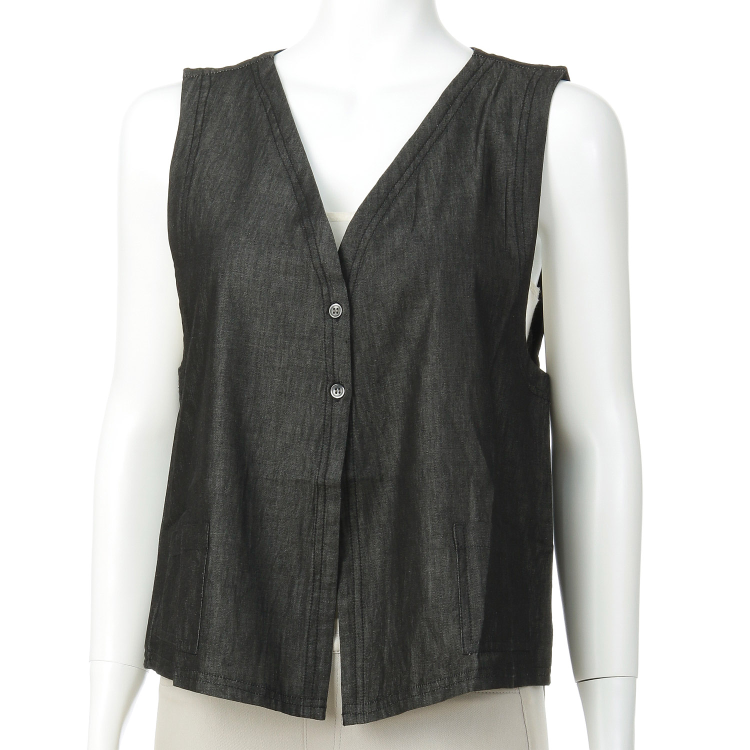 ケトレード ライトオンスデニムベスト - 画像2