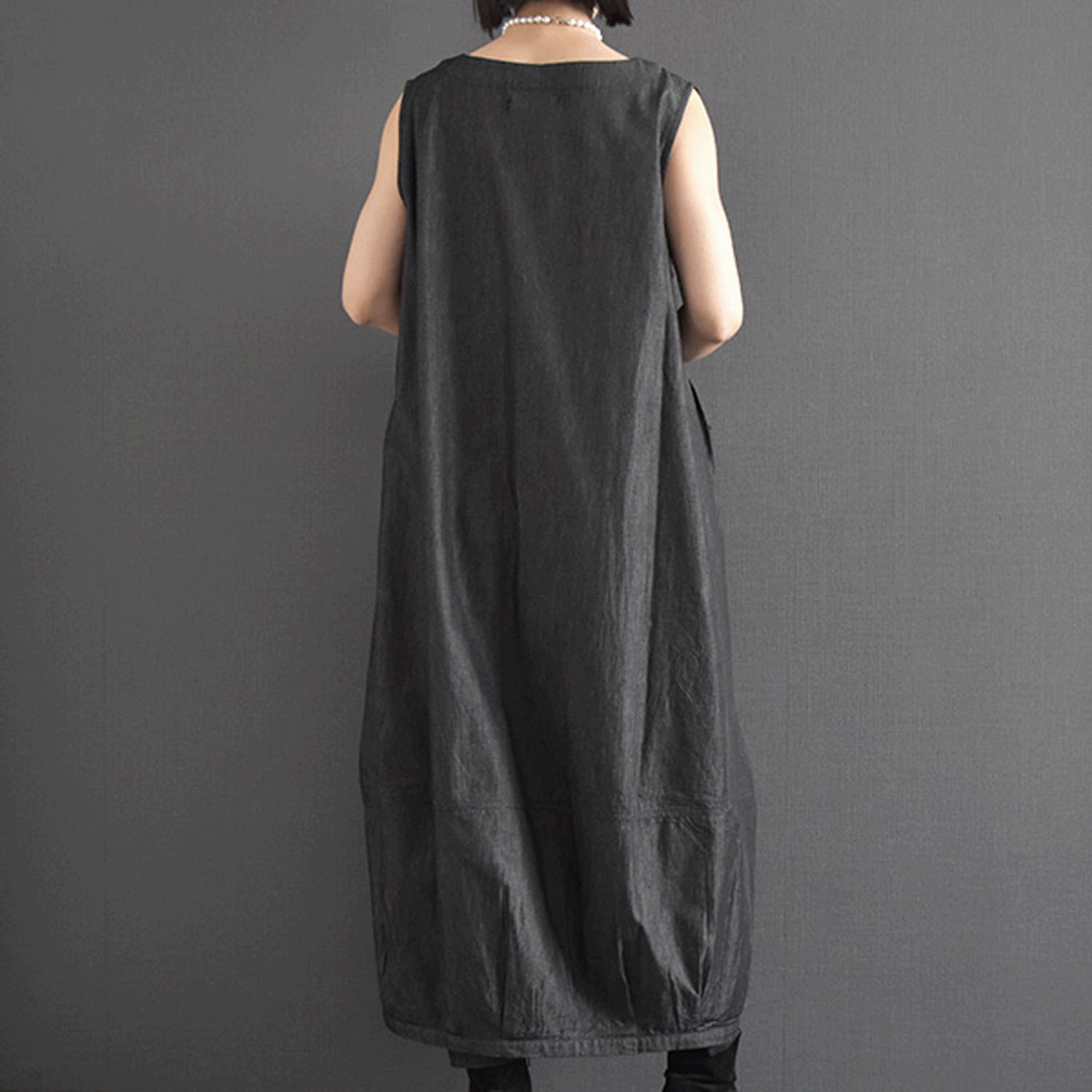 ケトレード ライトオンスデニムジャンパースカート - 画像4