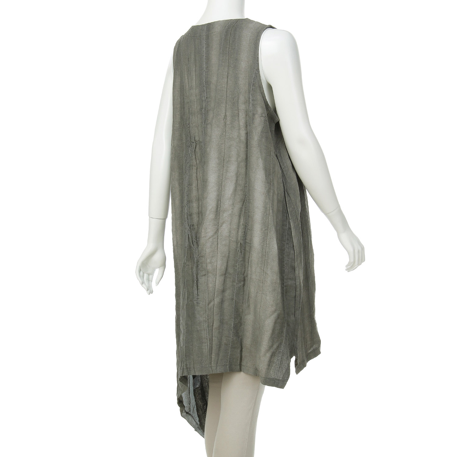 ケトレード 絞り染め綿麻混2WAYチュニック - 画像3