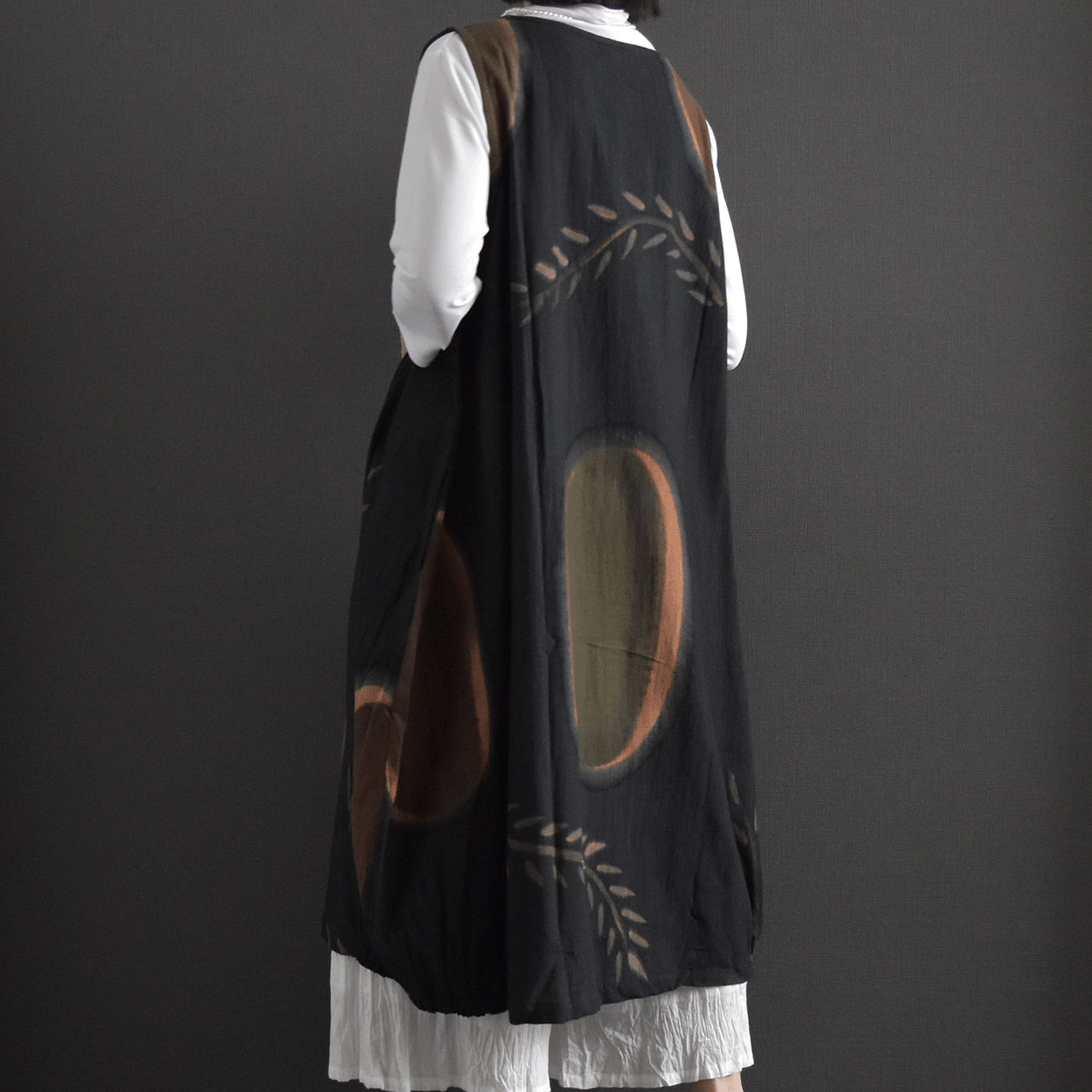 ケトレード 手書き柄ジャンパースカート - 画像4