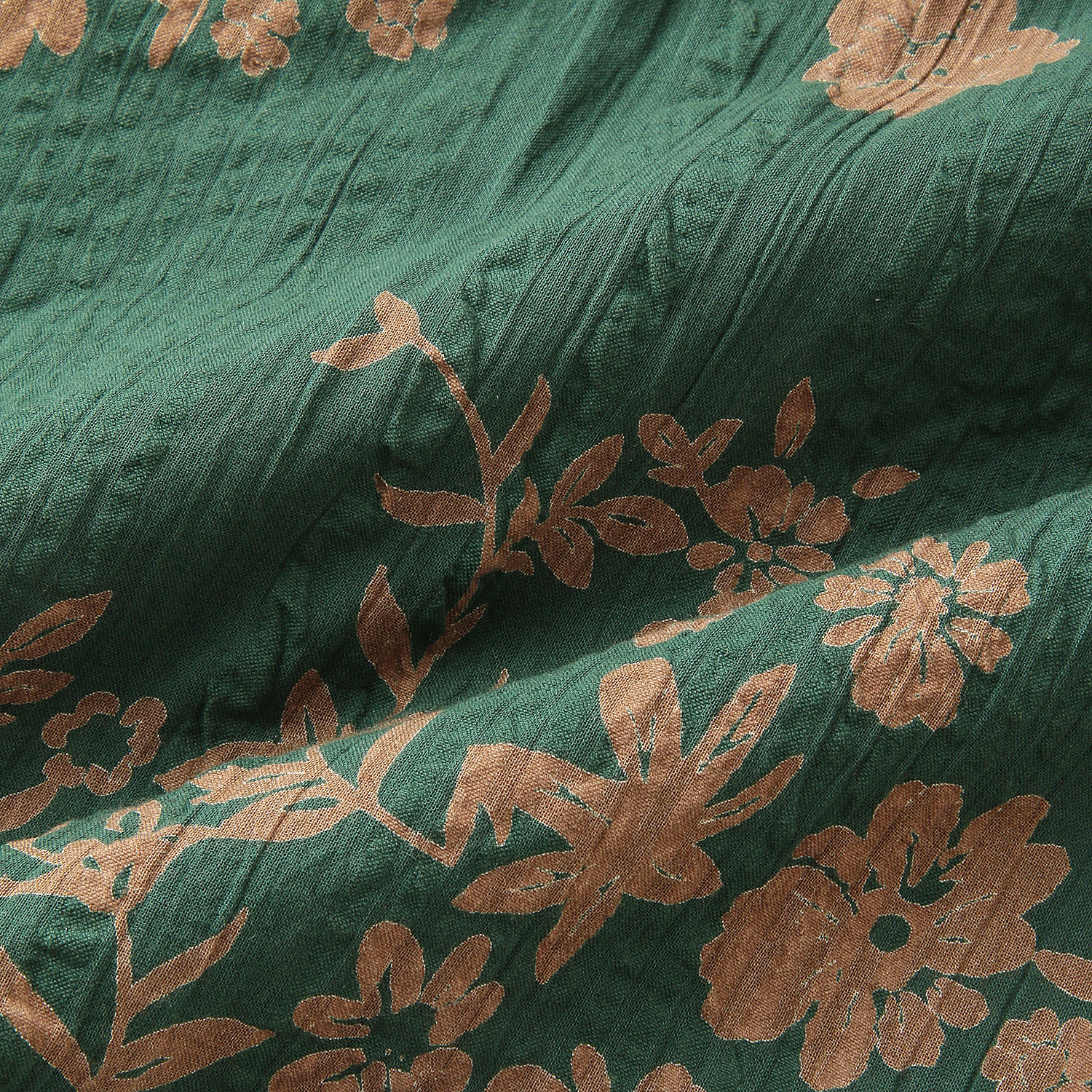 ケトレード シアサッカー花柄パンツスカート - 画像10