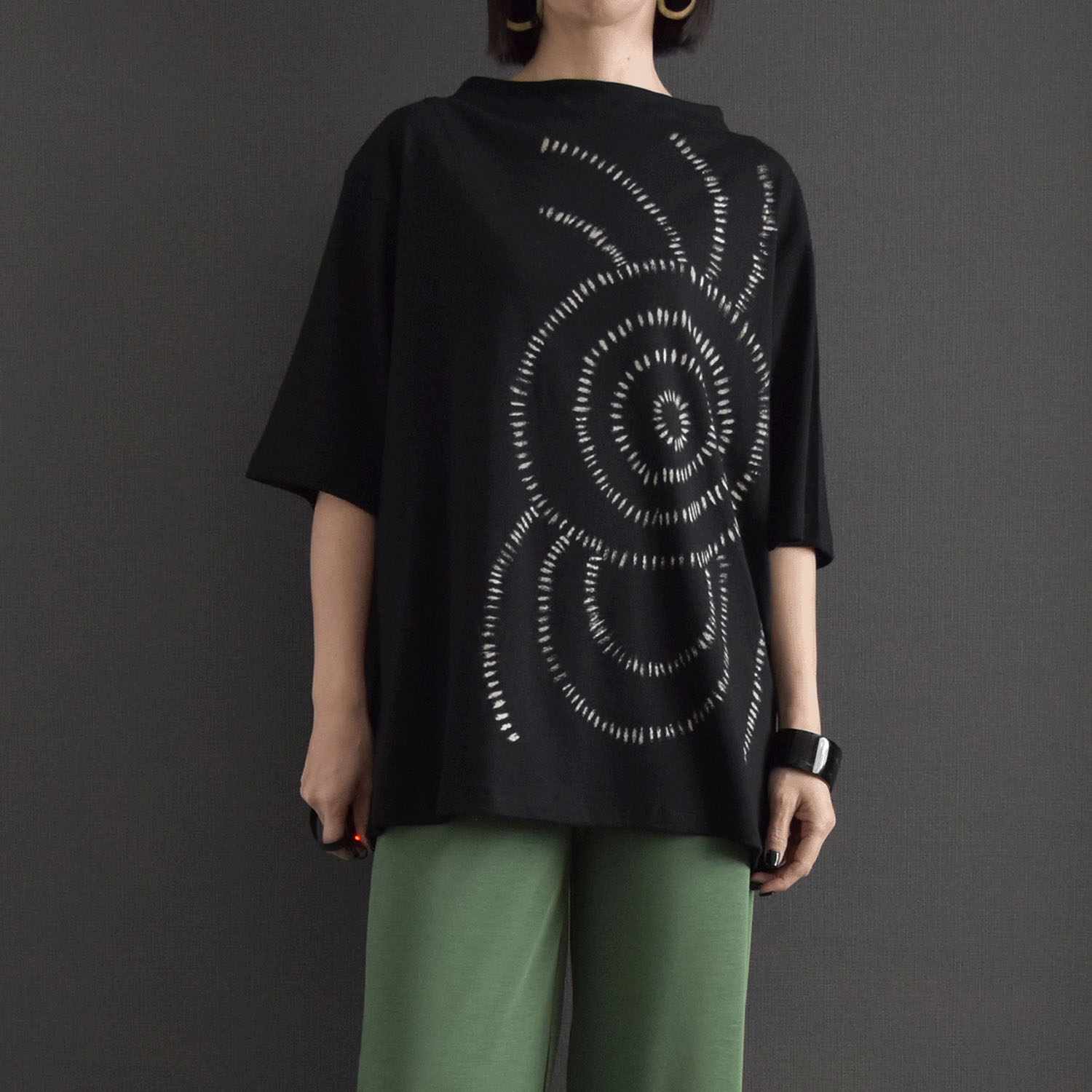 ケトレード 手書き柄トップス - 画像1