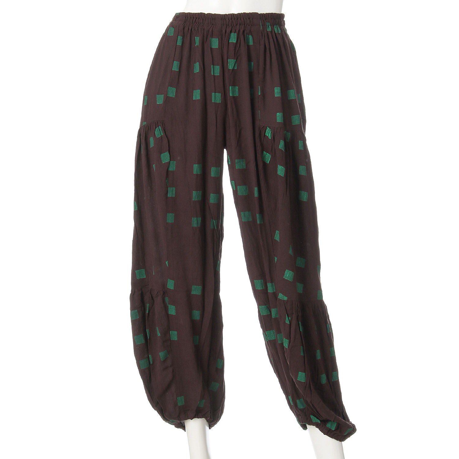 ケトレード レーヨンクリンクルリラックスパンツ - 画像3