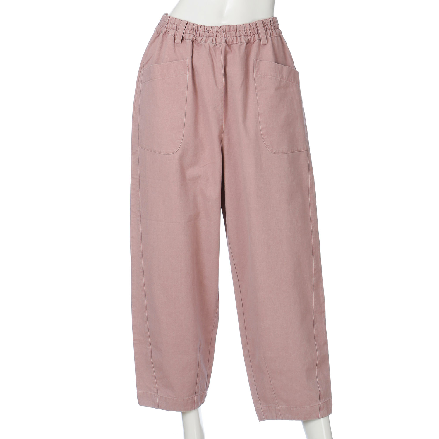 インディゴ ヘビーウォッシュコットンパンツ - 画像1