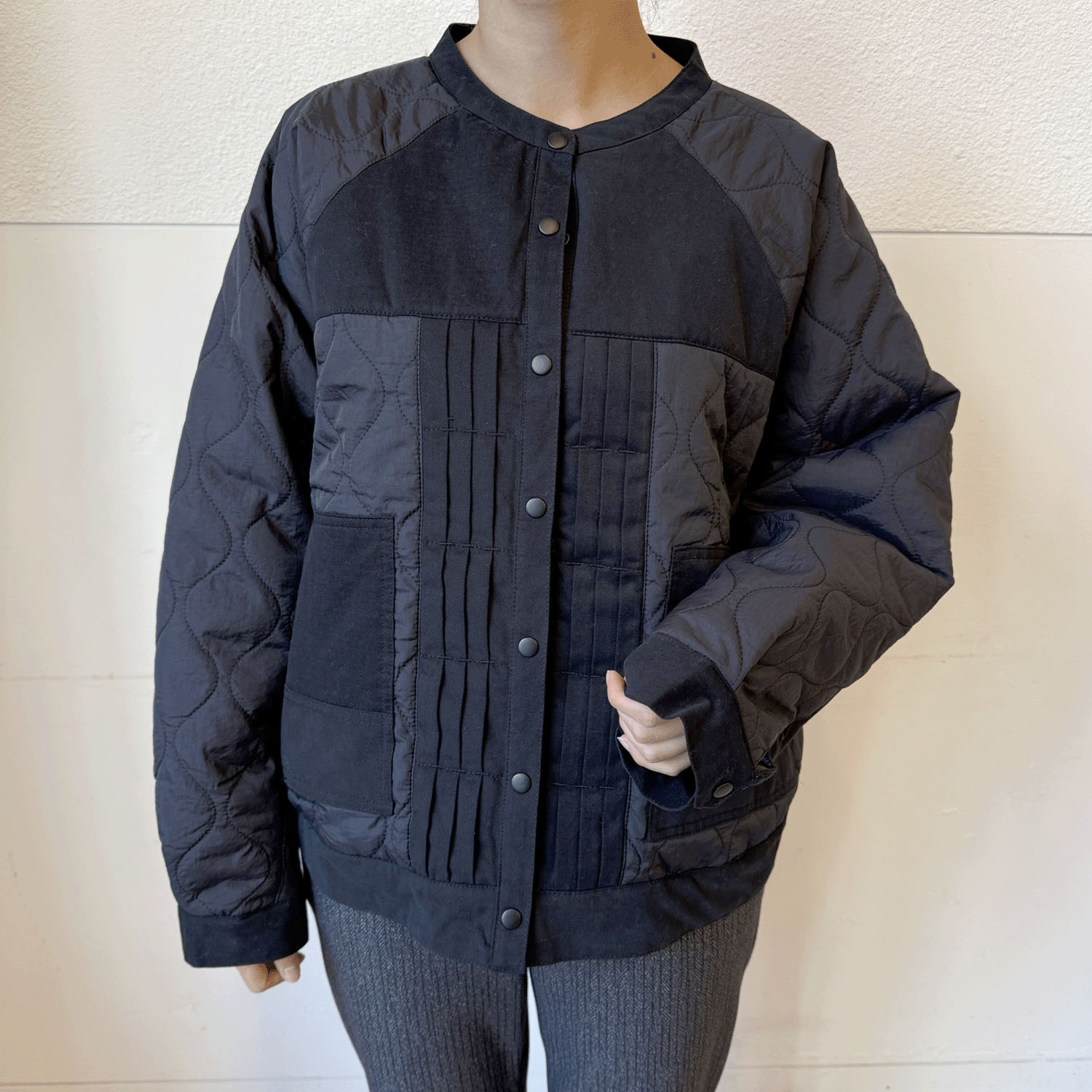 【LUPILIEN】キルティングドルマンブルゾン - 画像2