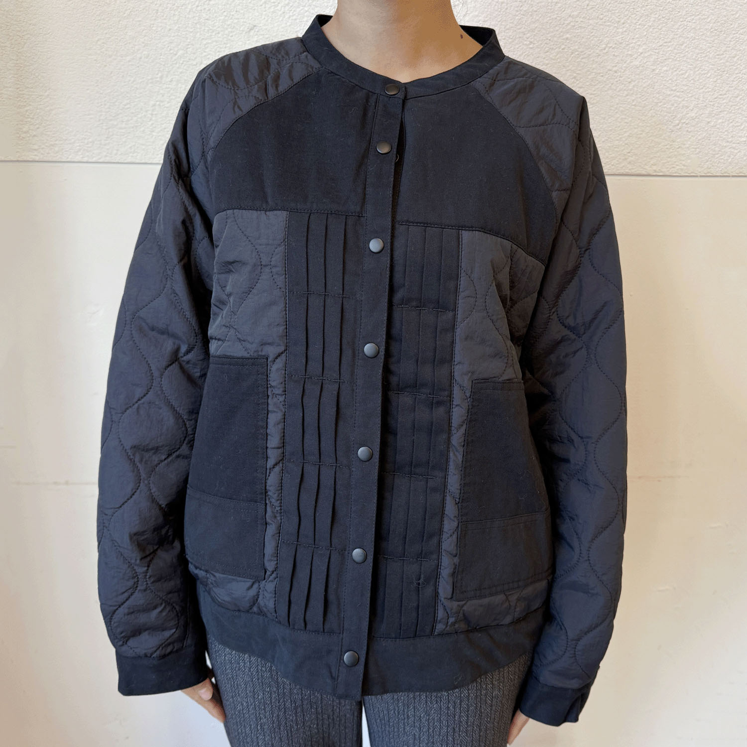 【LUPILIEN】キルティングドルマンブルゾン - 画像3