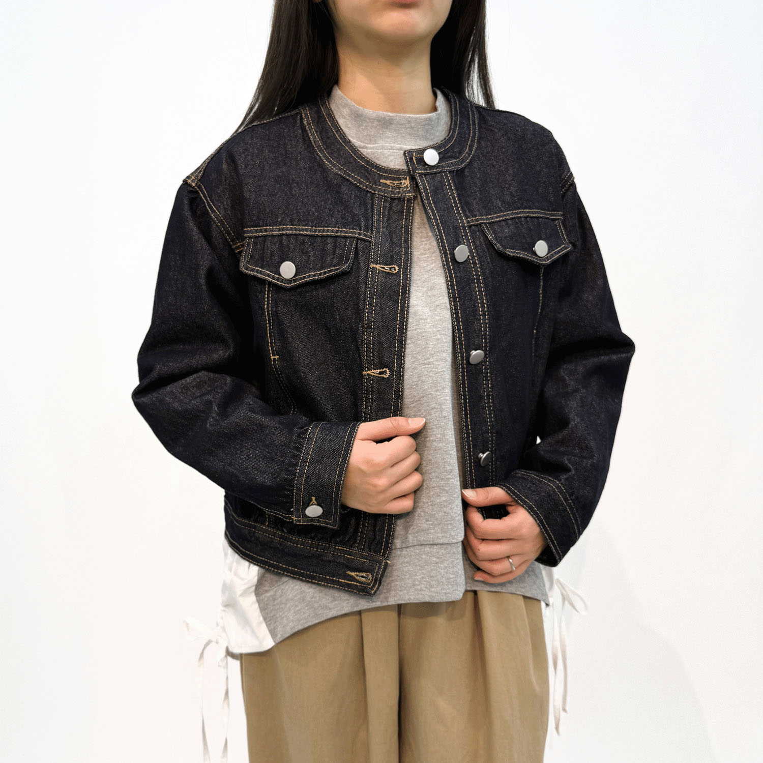 MAKITO ノーカラーBIGGジャン - 画像7