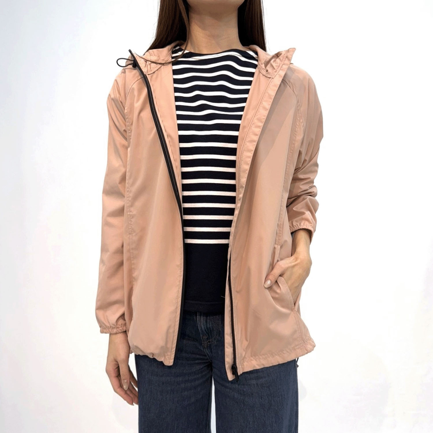 ポケッタブル多機能フードブルゾン