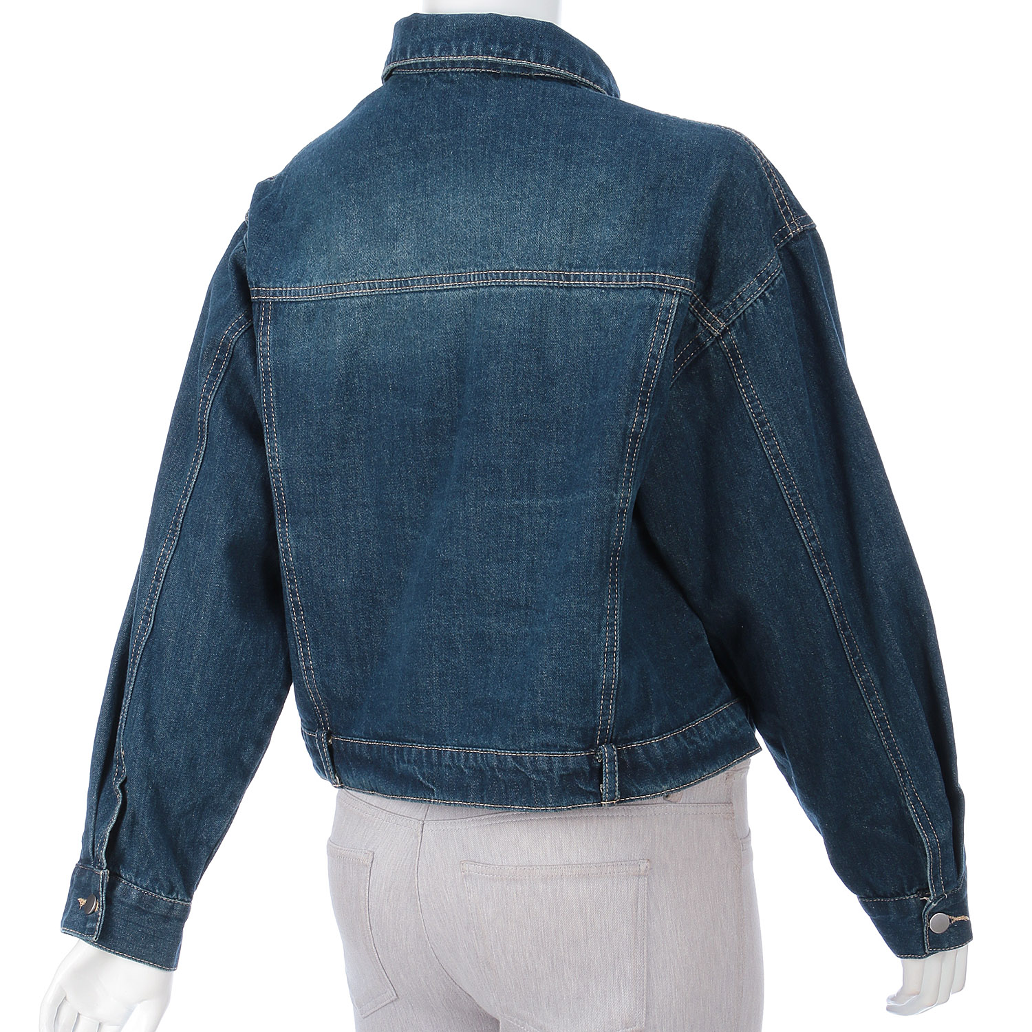 ハートポケットデニムジャケット - 画像3