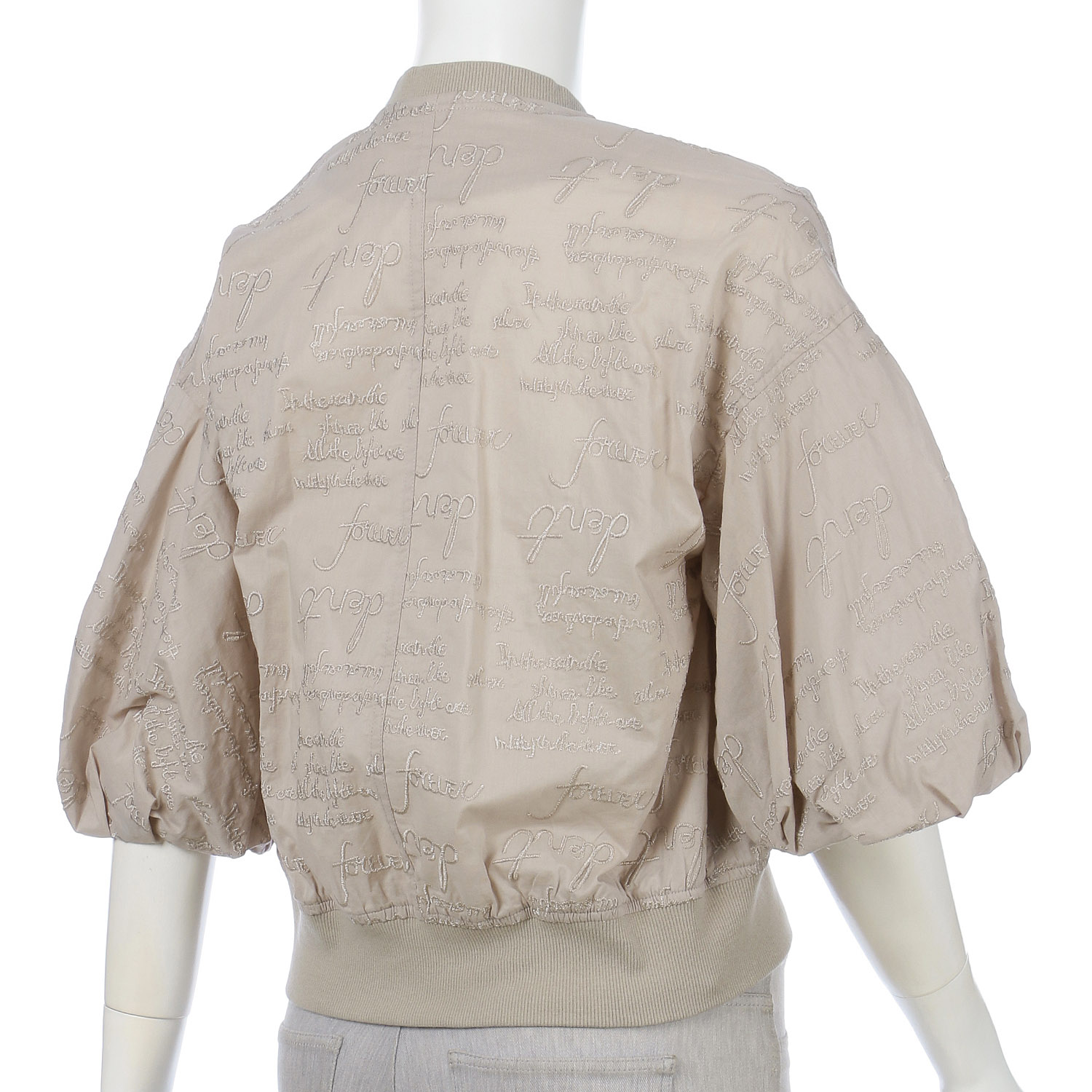 【Insta Live】ロゴ刺繍ジャケット - 画像3