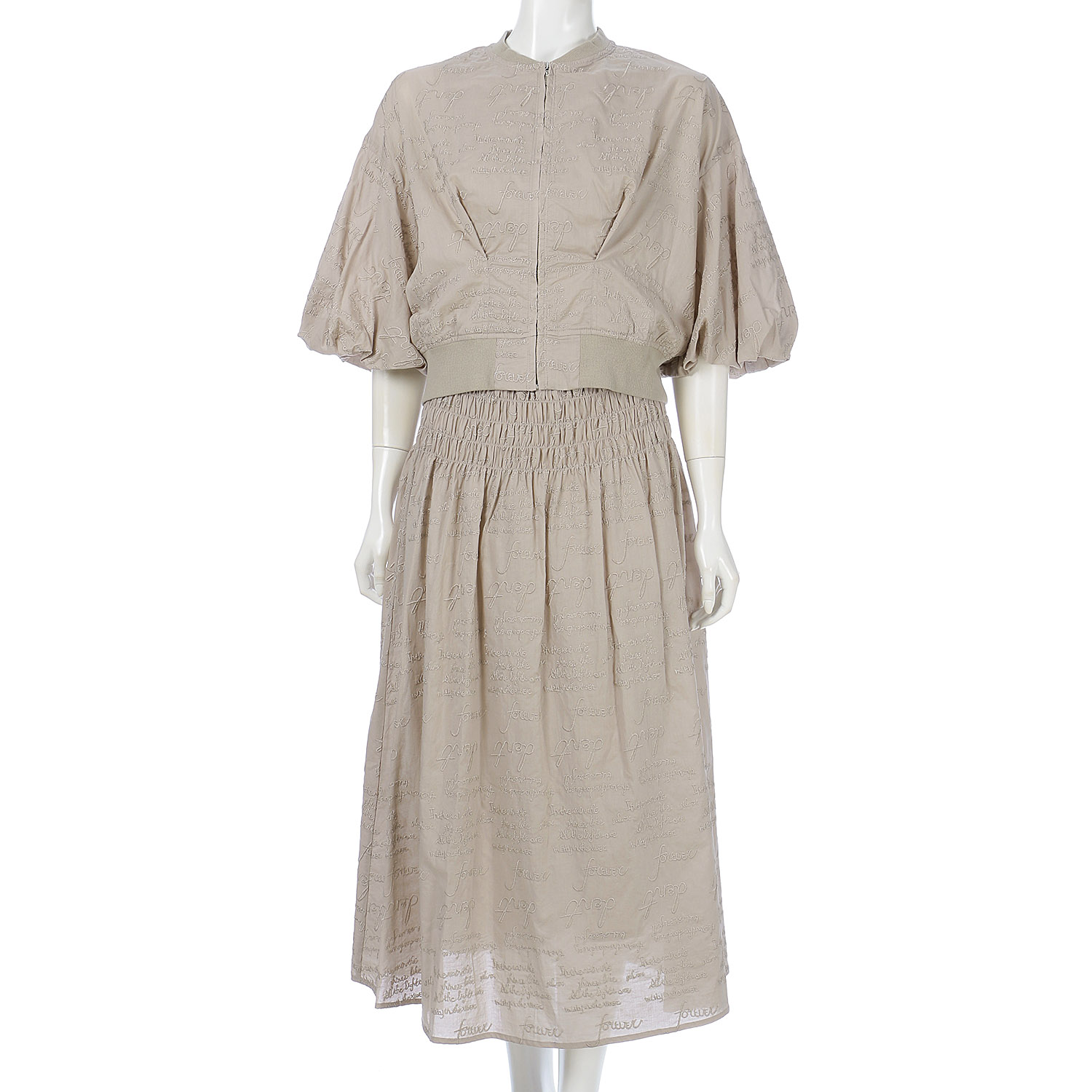 【Insta Live】ロゴ刺繍ジャケット - 画像5