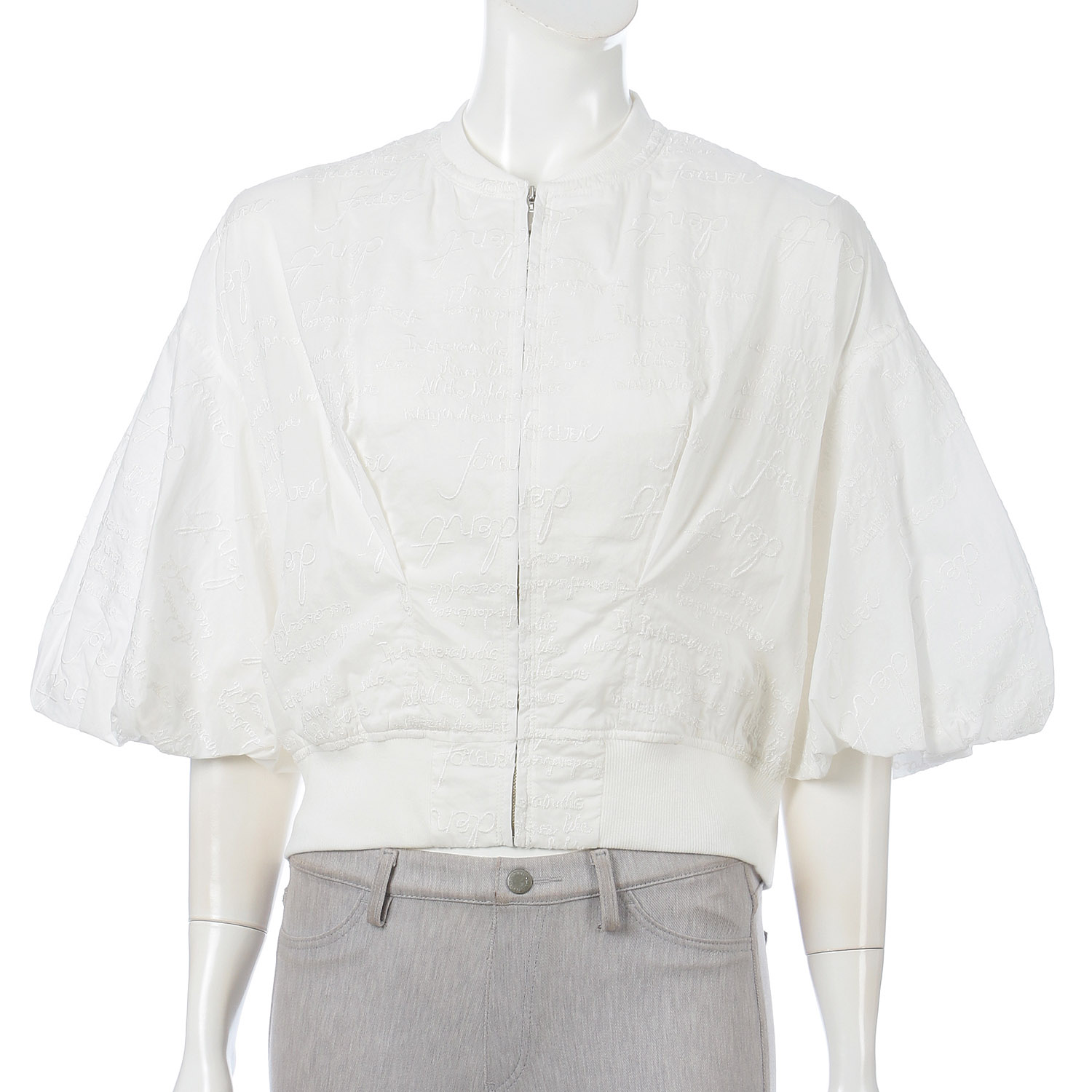 【Insta Live】ロゴ刺繍ジャケット