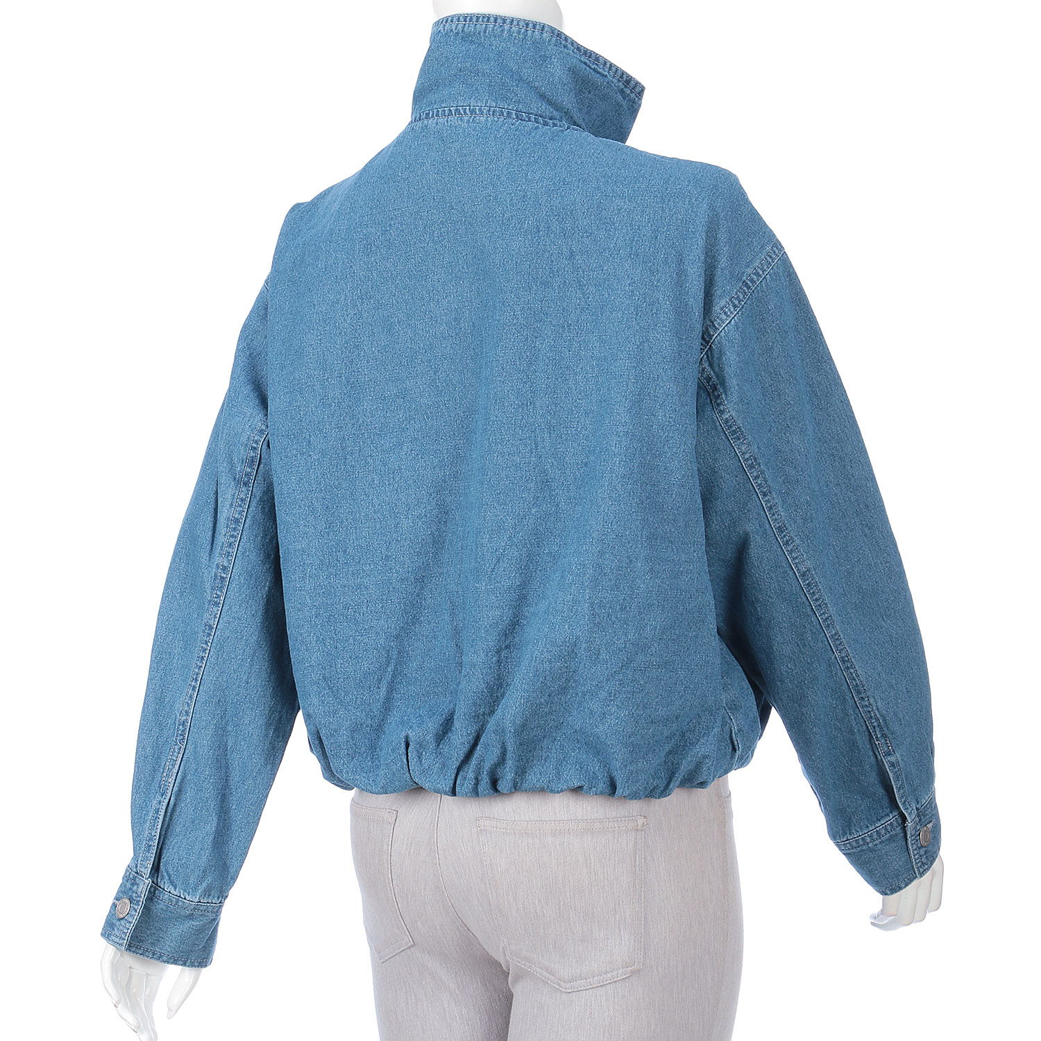 デニムスタンドブルゾン - 画像18