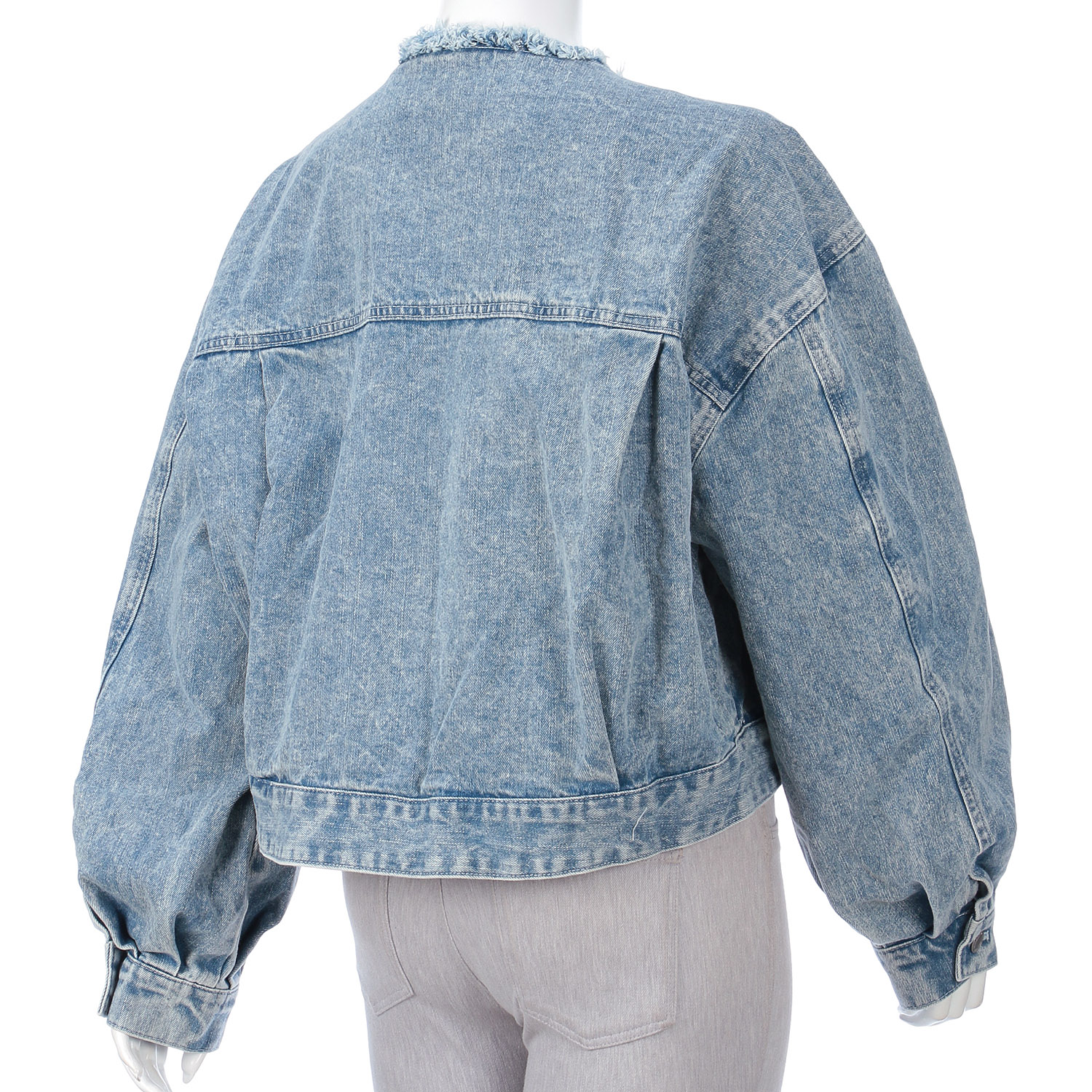 ノーカラーフリンジデニム - 画像12