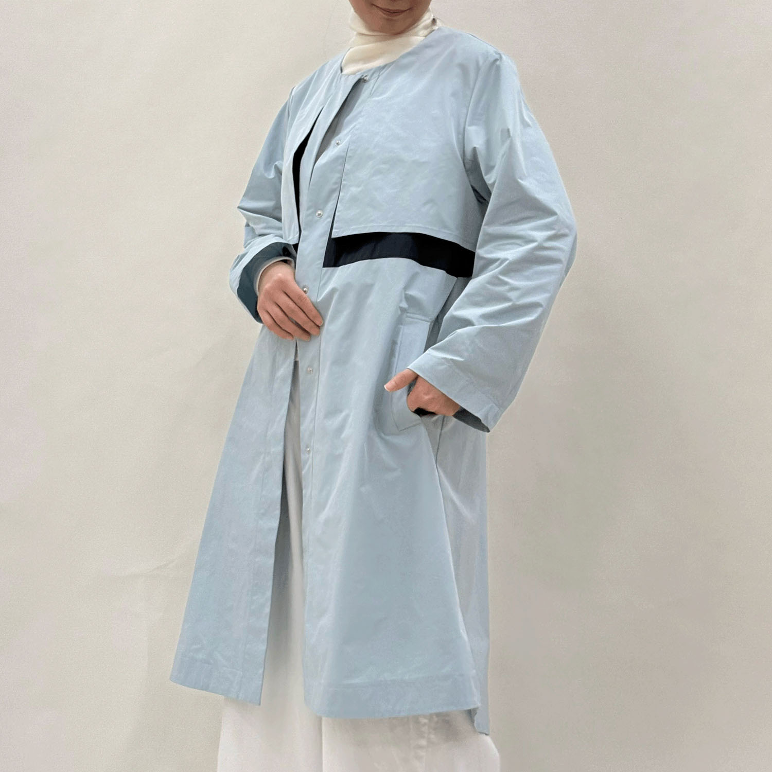 【InstaLive】配色スプリングコート - 画像1