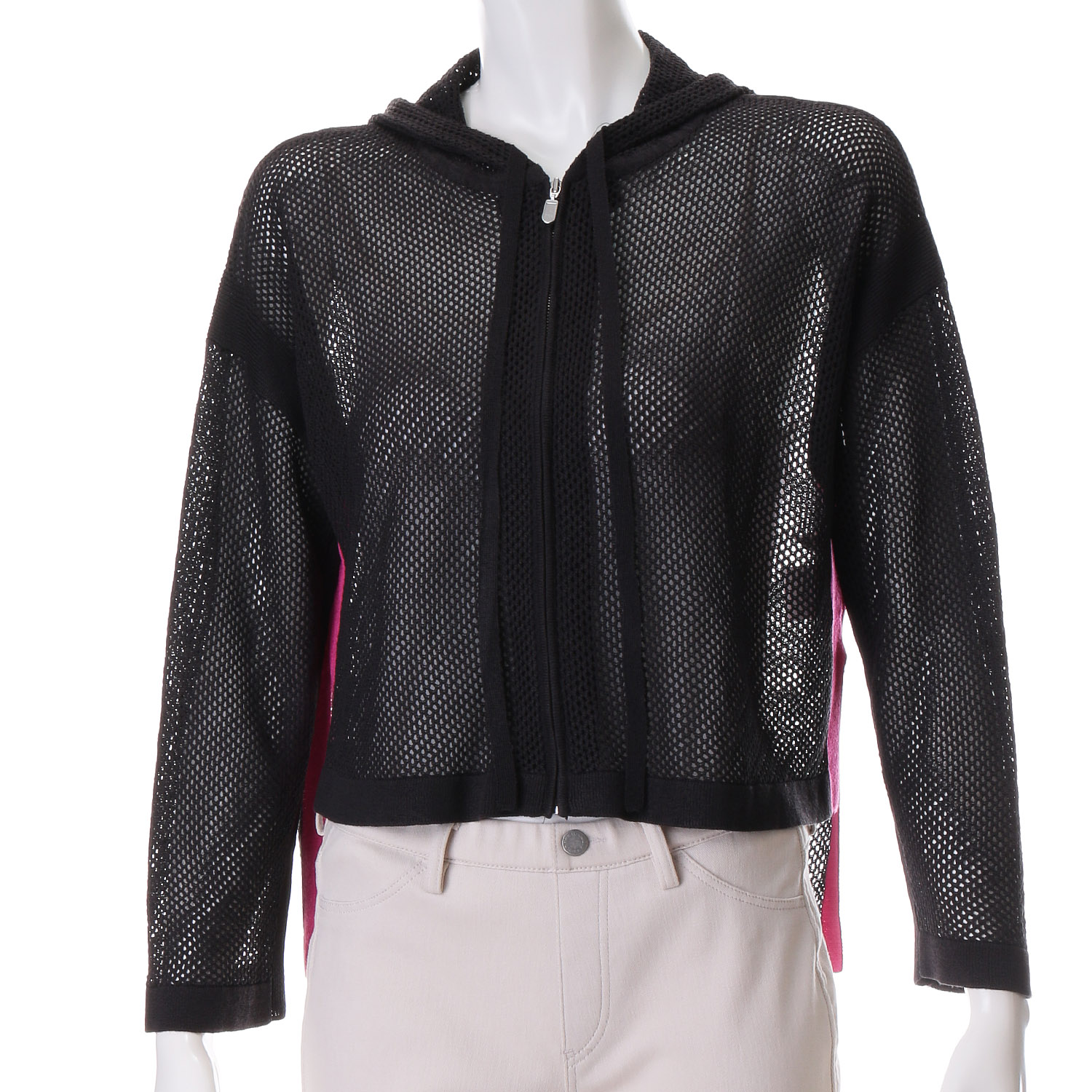 ネットフードファスナ－ジャケット - 画像2