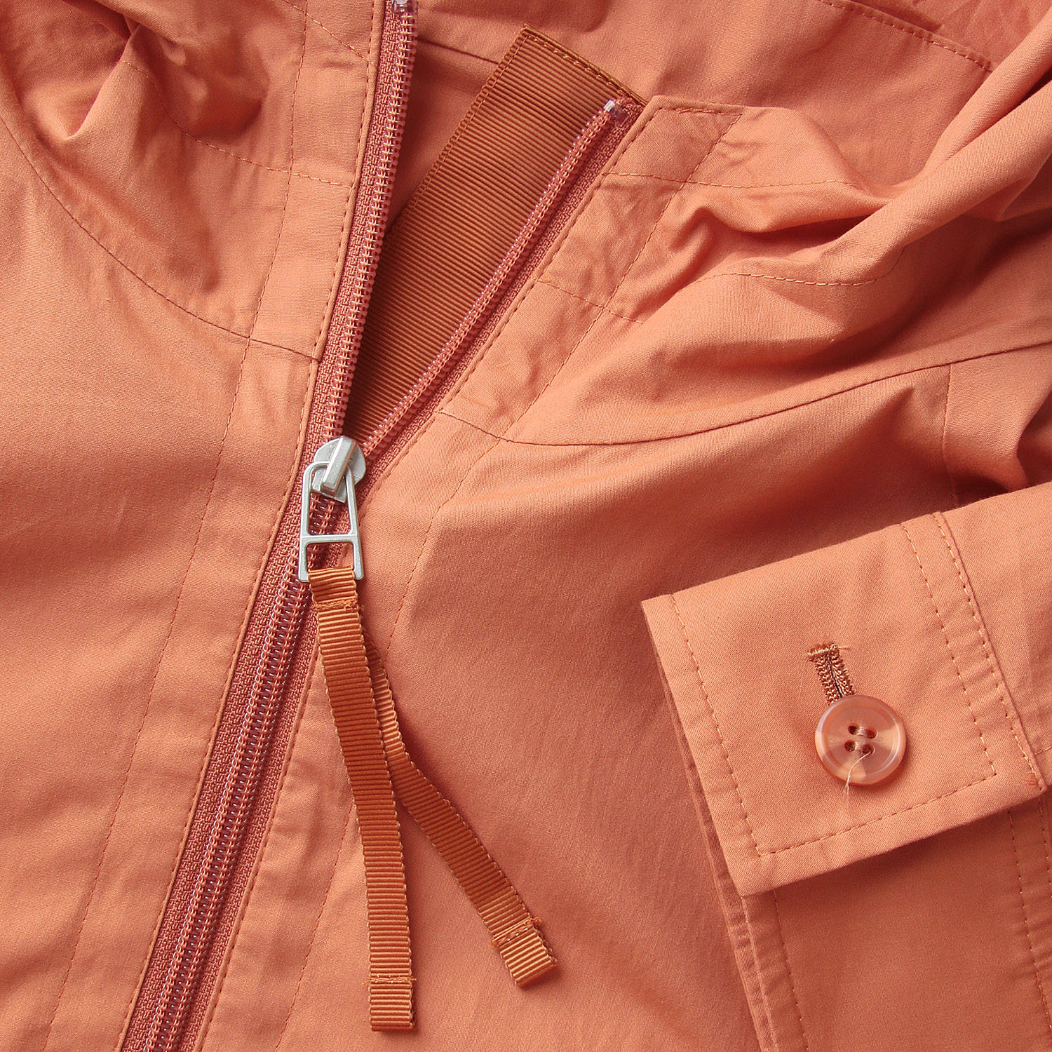 綿グログランジャケット - 画像7