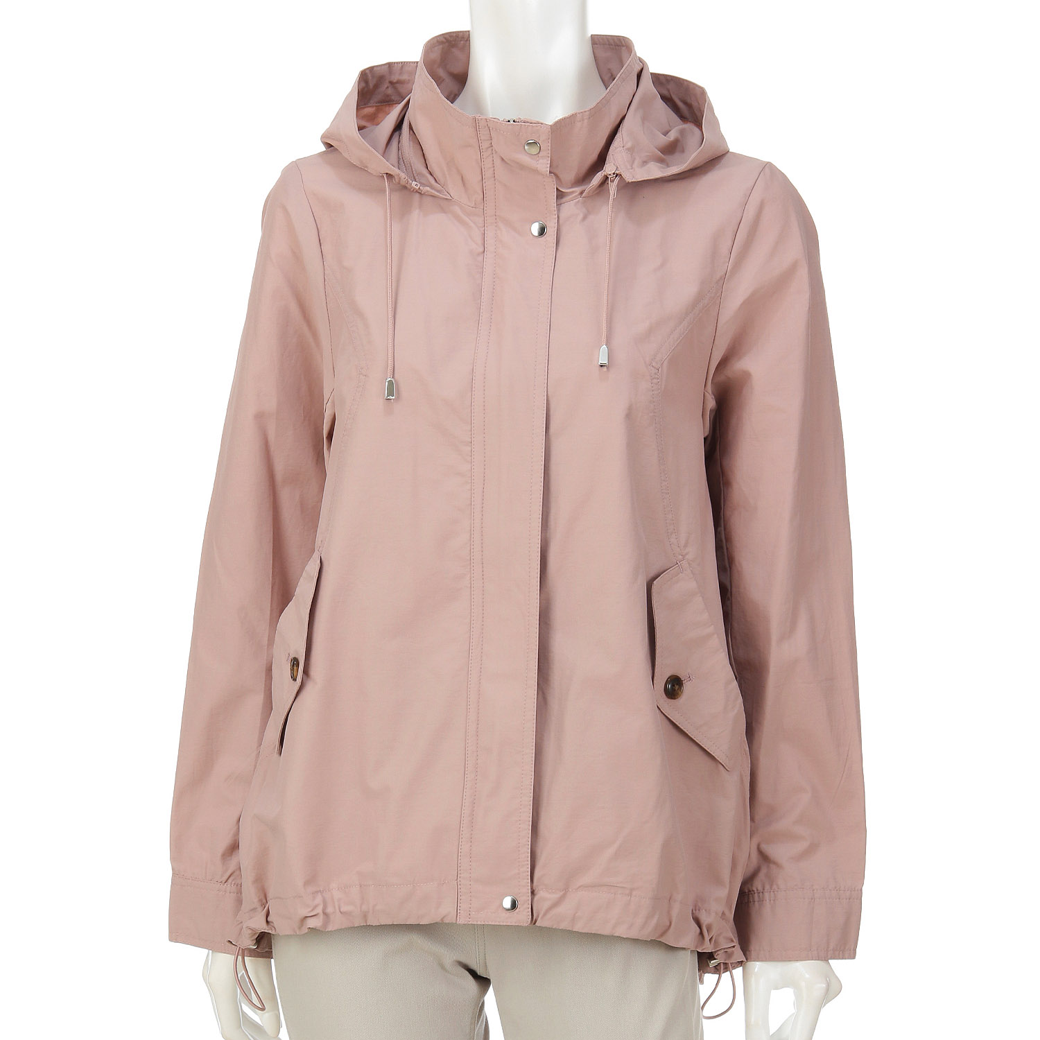 綿ナイロンコート