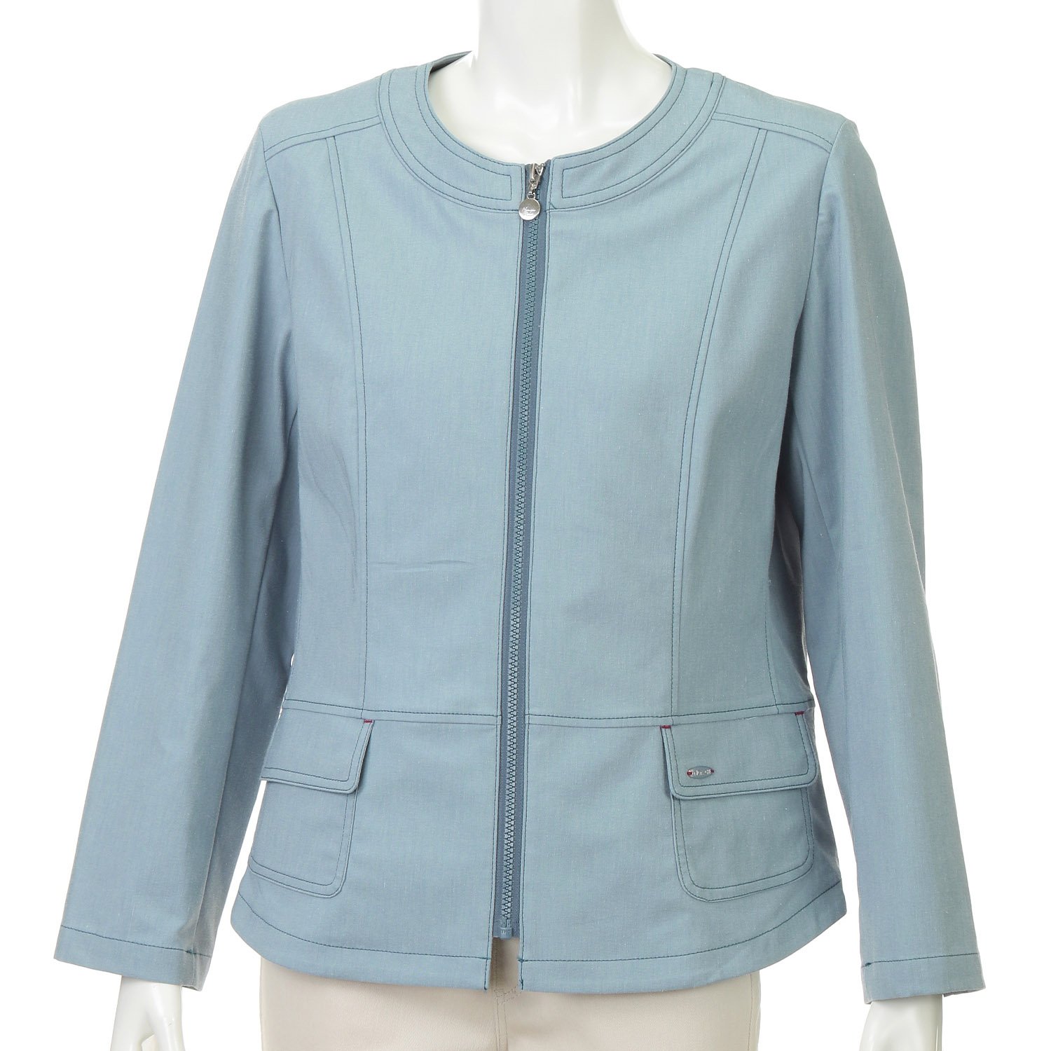 ウルトラストレッチシャンブレージャケット - 画像1