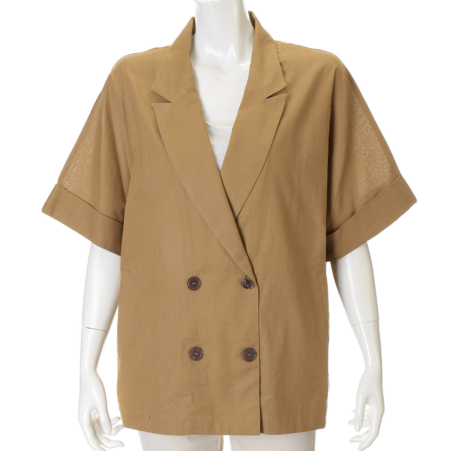 麻ジャケット - 画像3