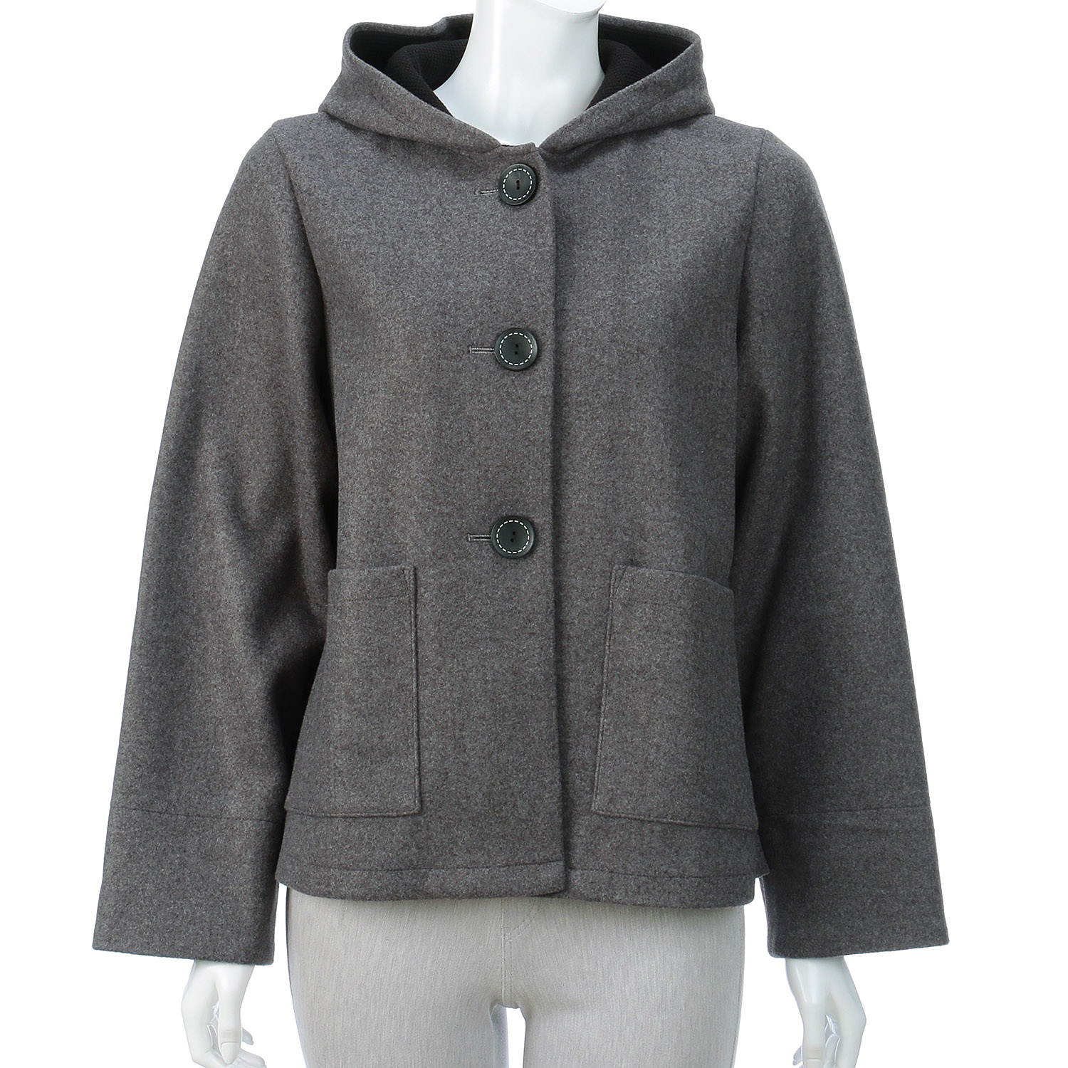 ウール調フェルトジャケット - 画像5