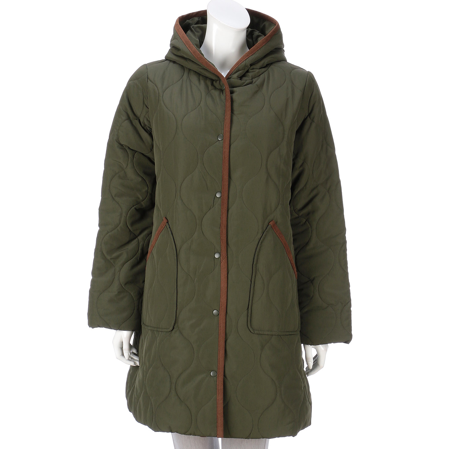 中綿キルトコート - 画像9