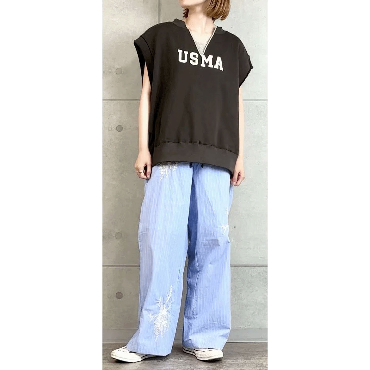 alee 裏毛スウェットベスト - 画像6