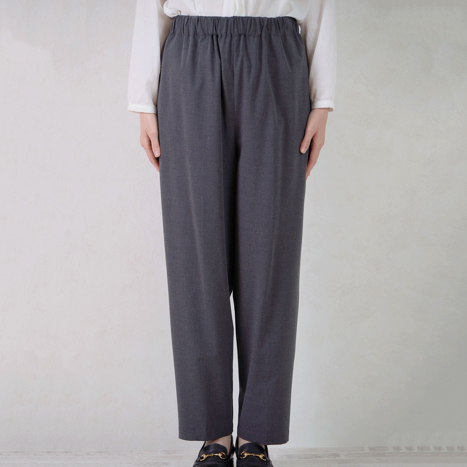 【Insta Live】le ciel 平織パンツ - 画像3