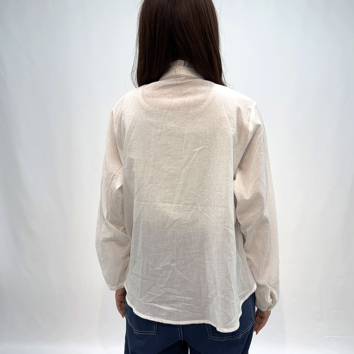 【Insta Live】le ciel コットンシフォンブラウス - 画像5