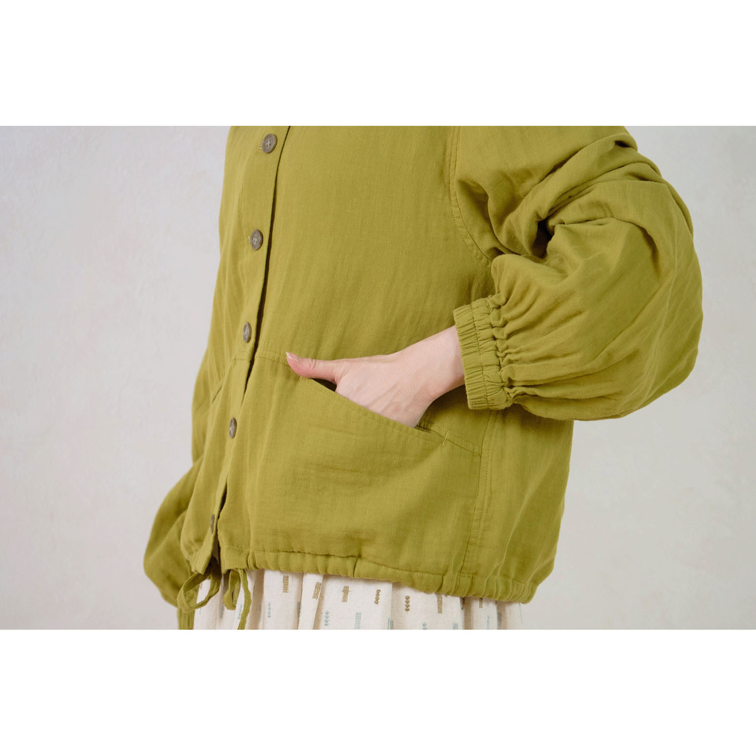 le ciel コットンガーゼパーカー - 画像12