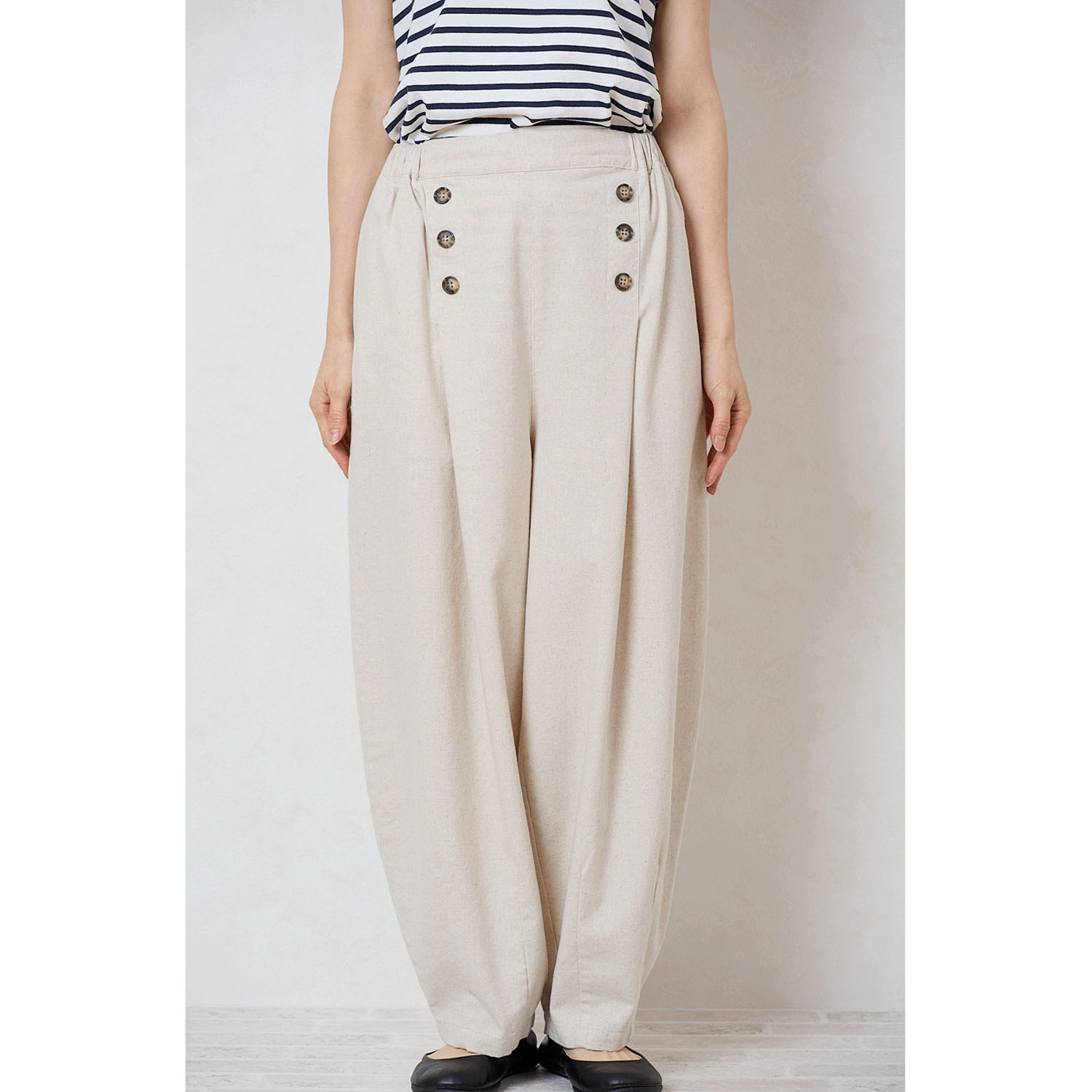 le ciel 平織りパンツ - 画像4