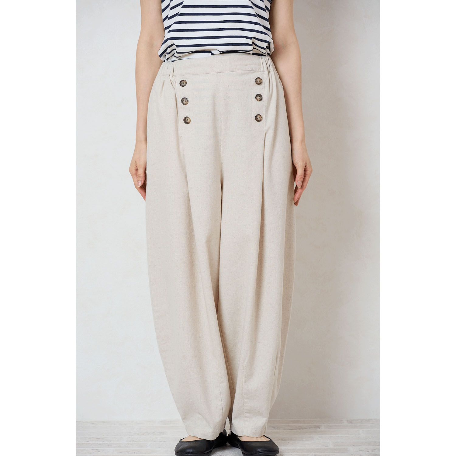 le ciel 平織りパンツ - 画像1