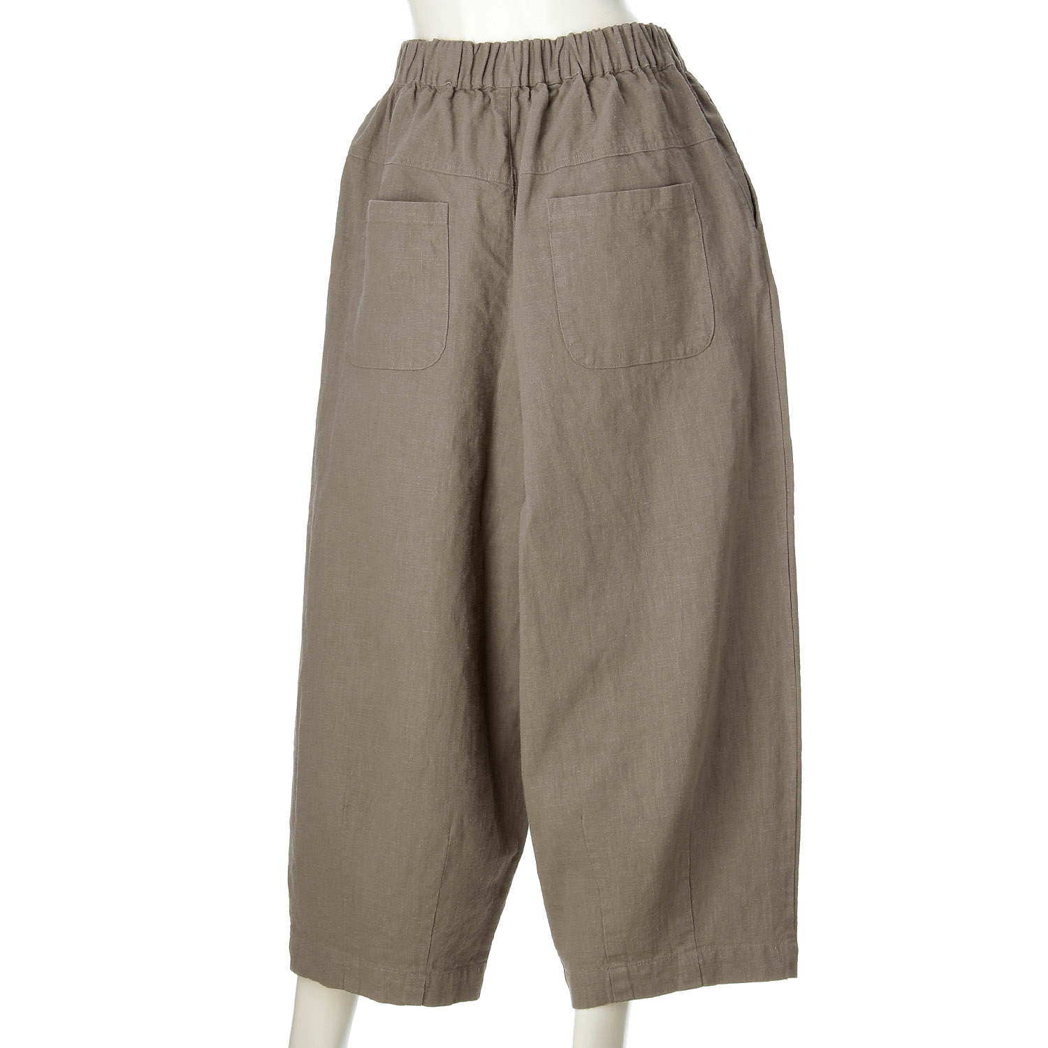 le ciel 麻綿平織パンツ - 画像4