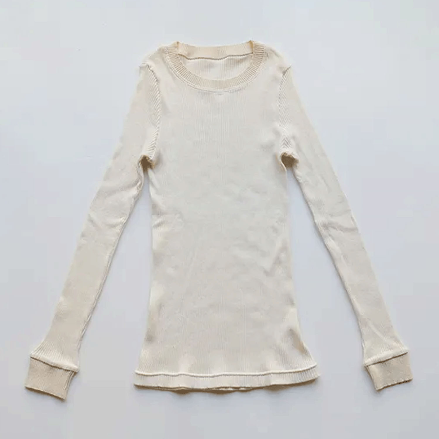 天衣無縫 コットンリブクルーネック - 画像12