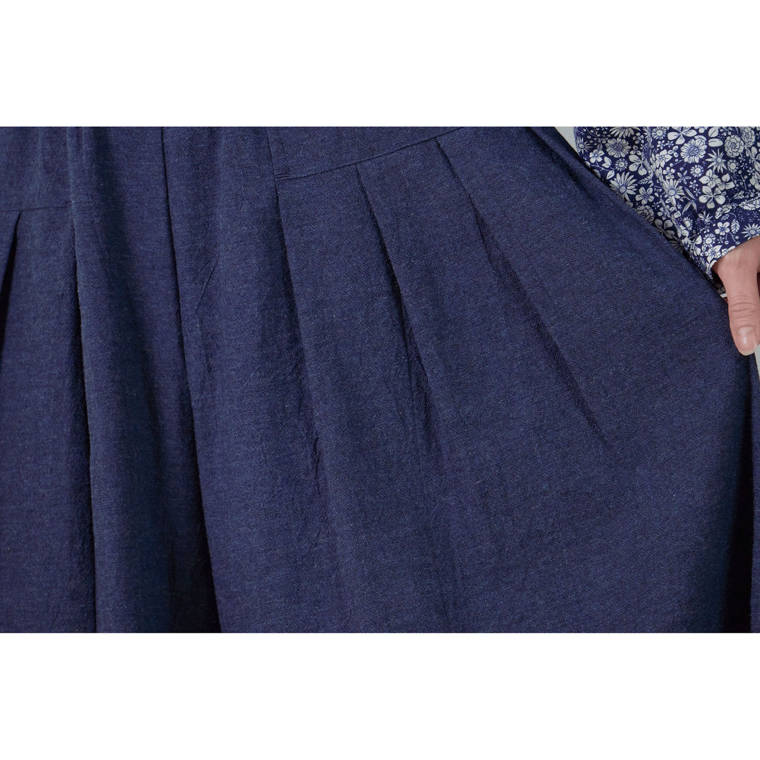 le ciel  コットンシャンブレパンツ - 画像10