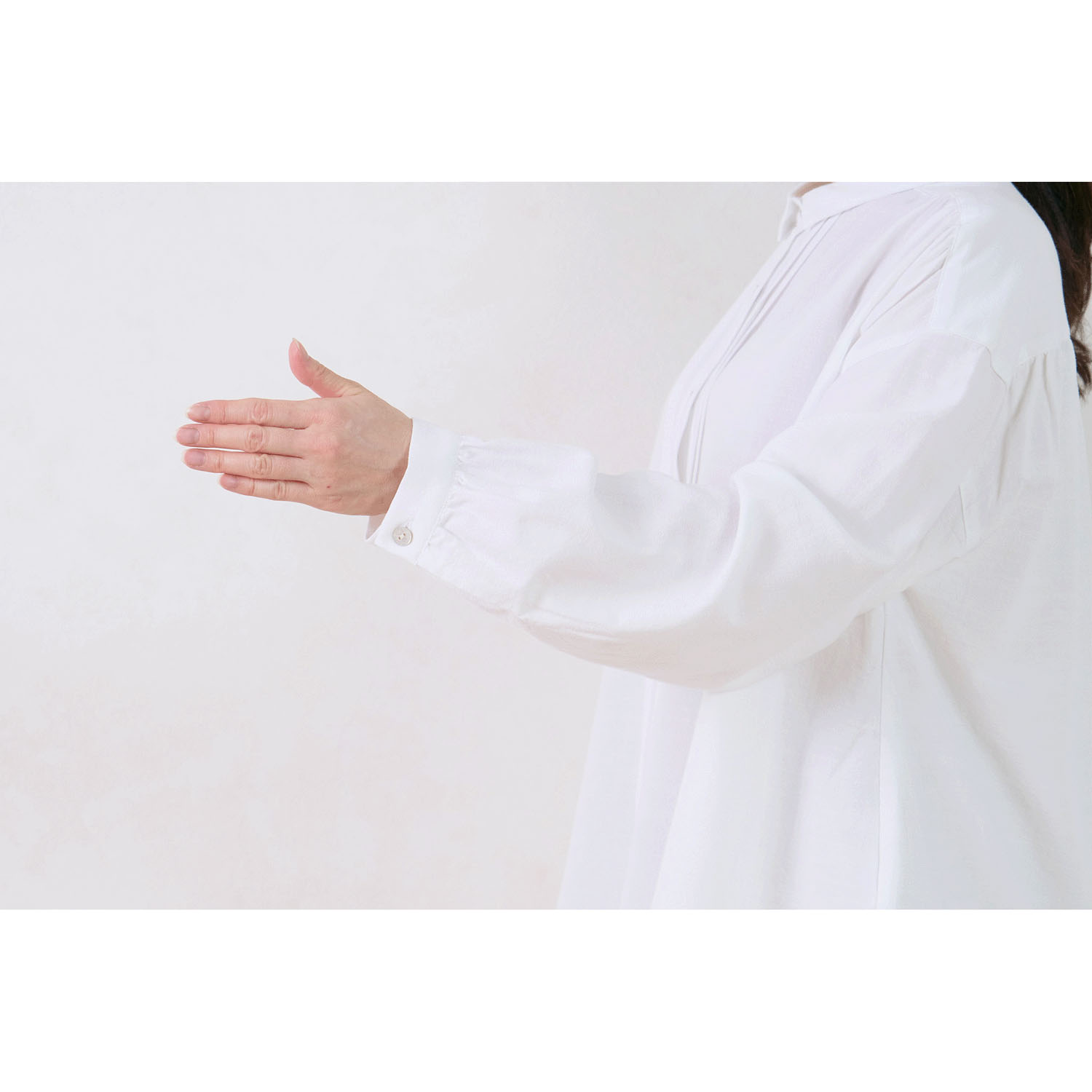 le ciel de demain コットンローンブラウス - 画像8