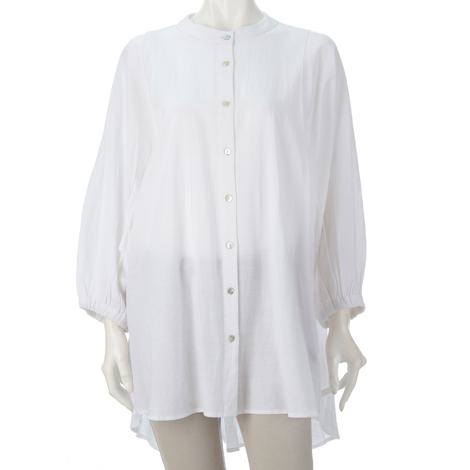 le ciel de demain コットンローンチュニックワンピース - 画像4