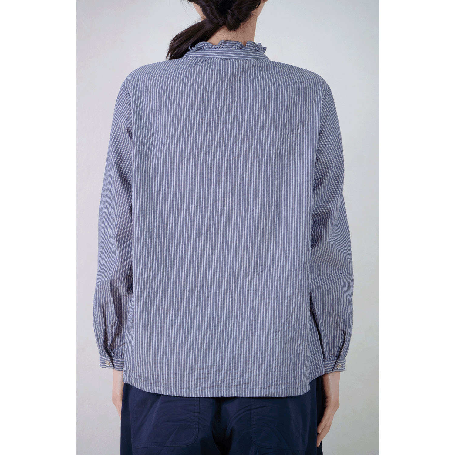 le ciel de demain コットンストライプチュニック - 画像8