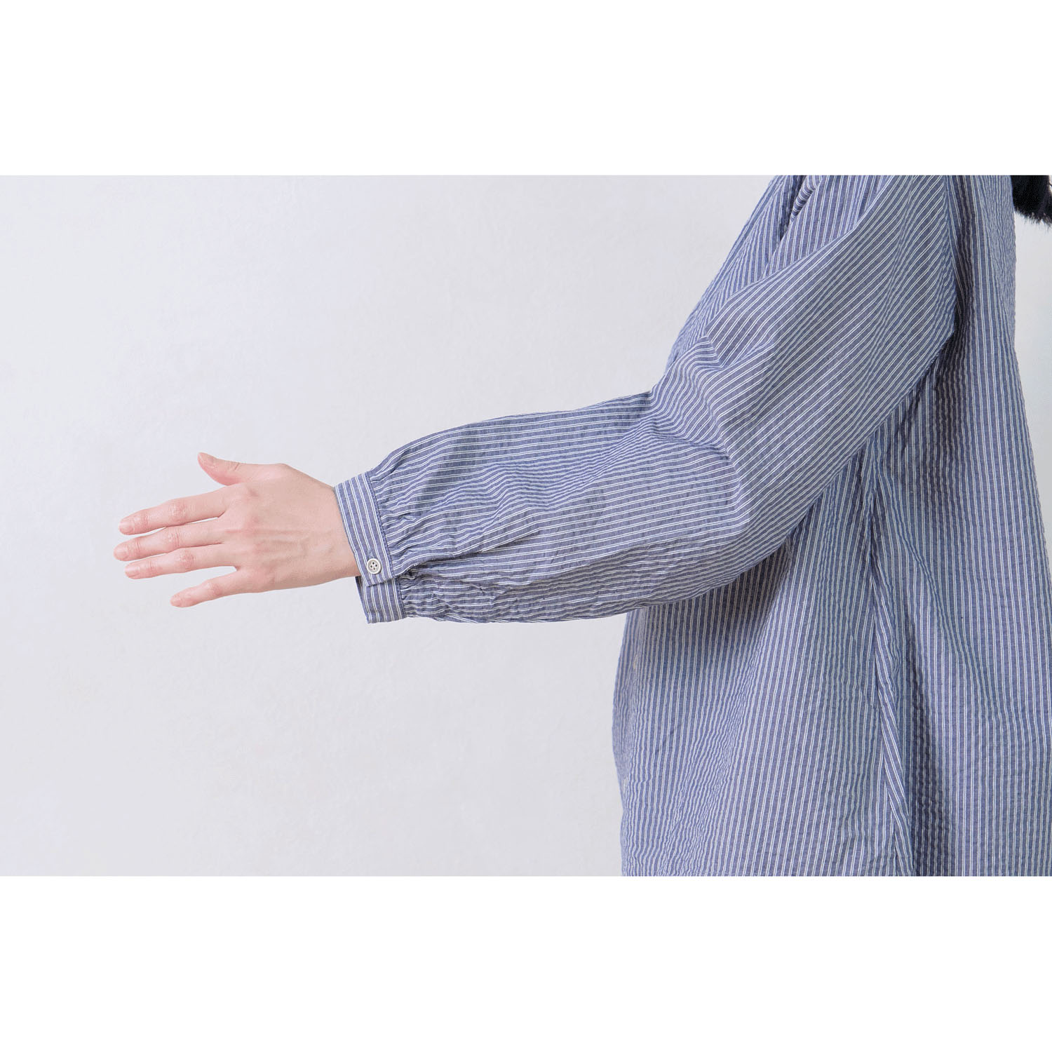 le ciel de demain コットンストライプチュニック - 画像10