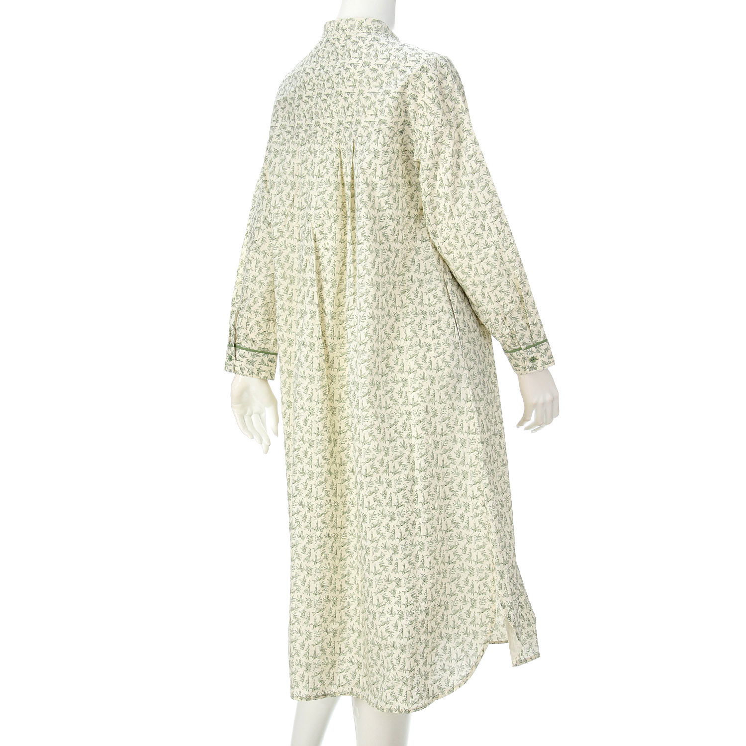 le ciel de demain コットンリーフプリントワンピース - 画像11