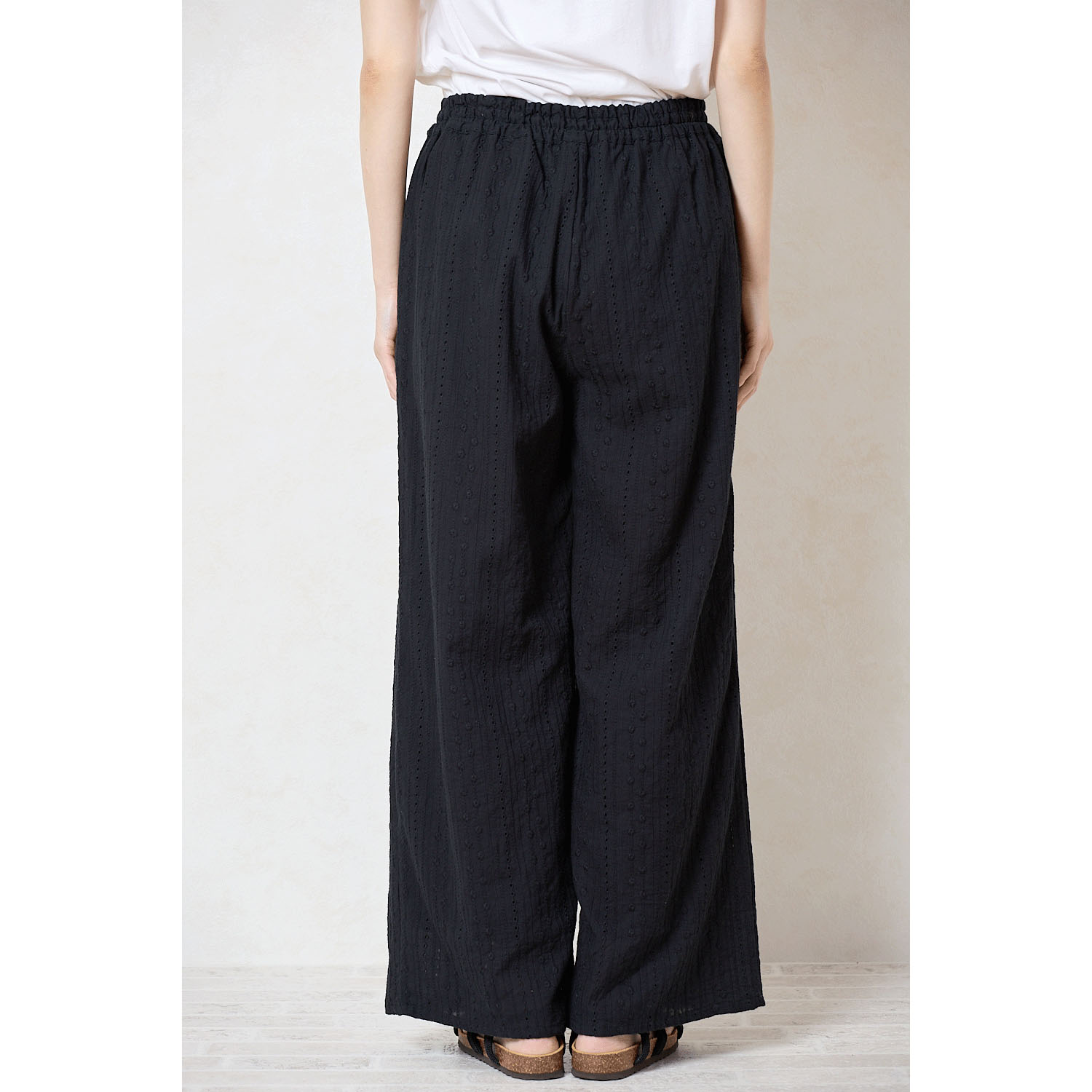 le ciel de demain コットンストライプレースパンツ - 画像8