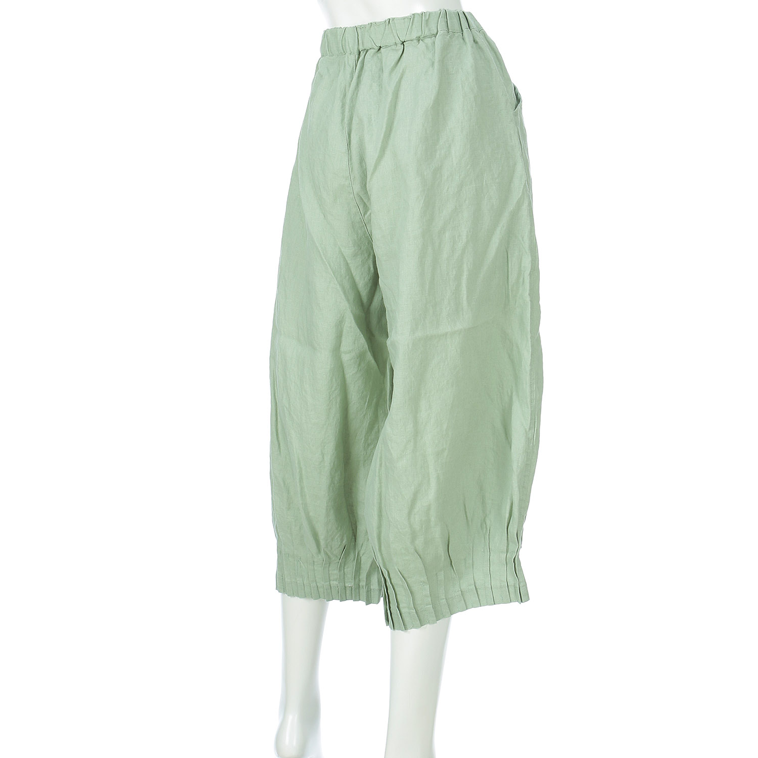 ubasoku 裏地付きワイドシルエットパンツ - 画像17